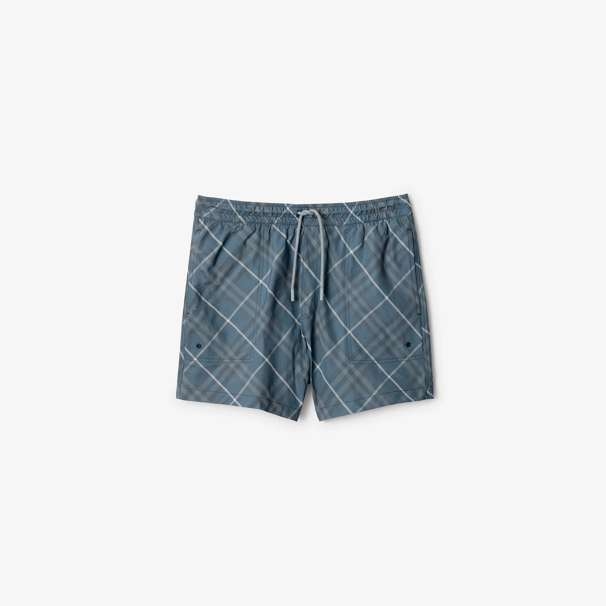 Check Swim Shorts