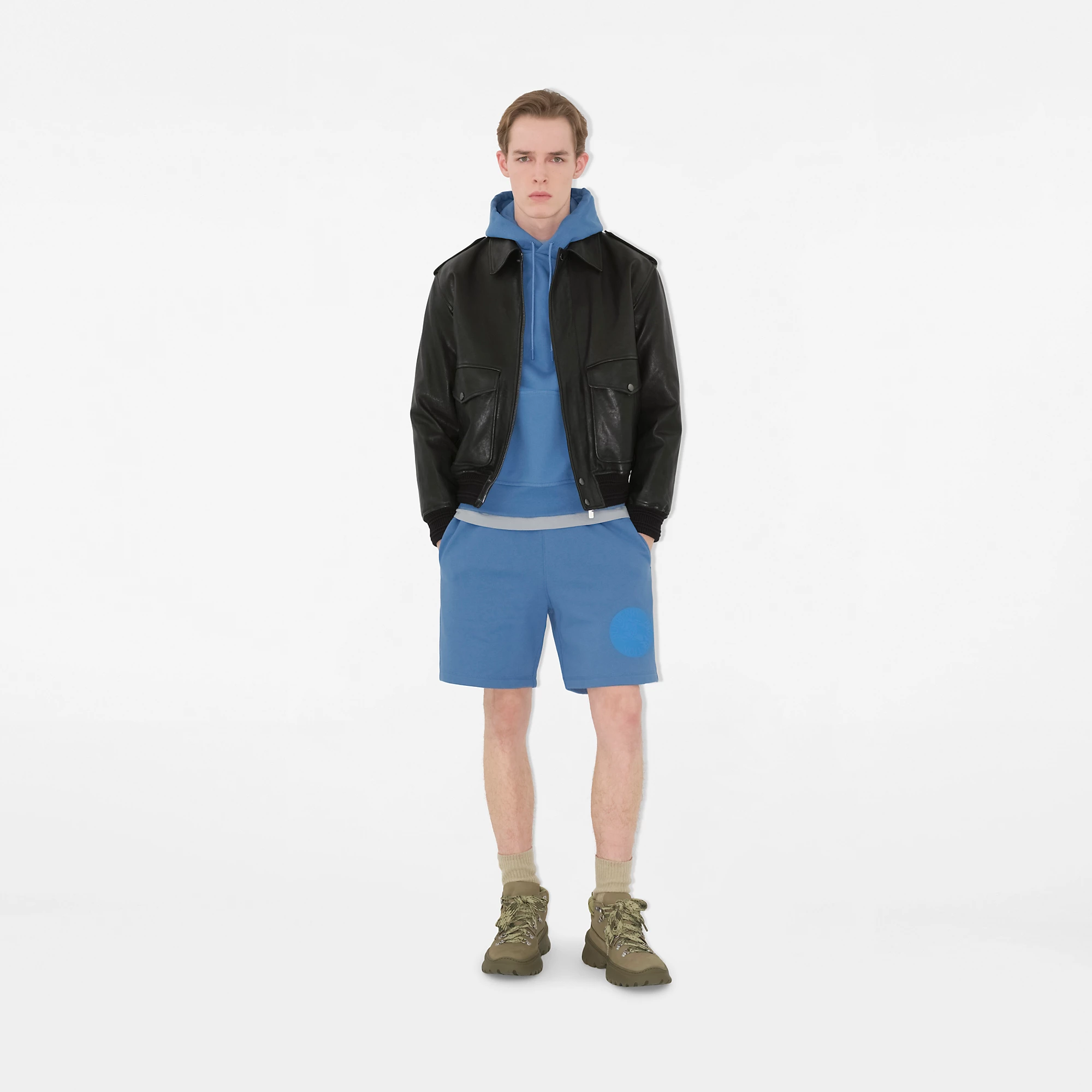 EKD Badge Cotton Shorts
