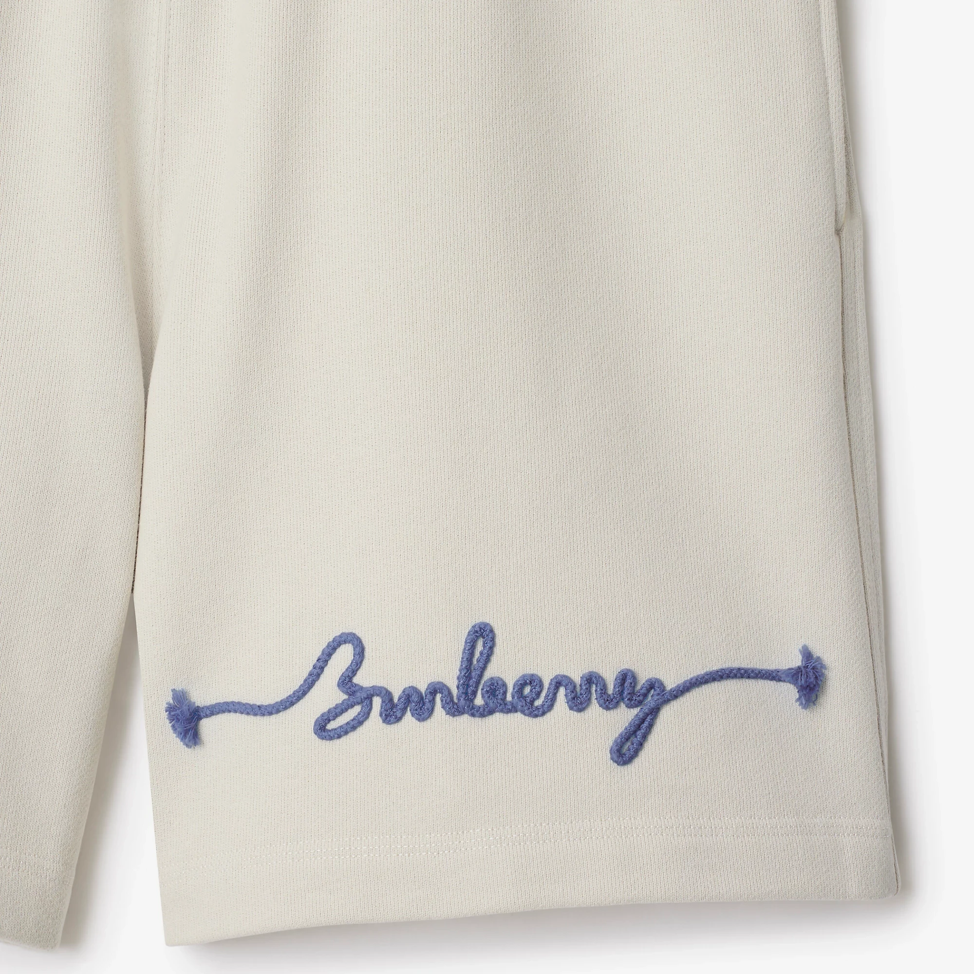 Knot Logo Cotton Shorts