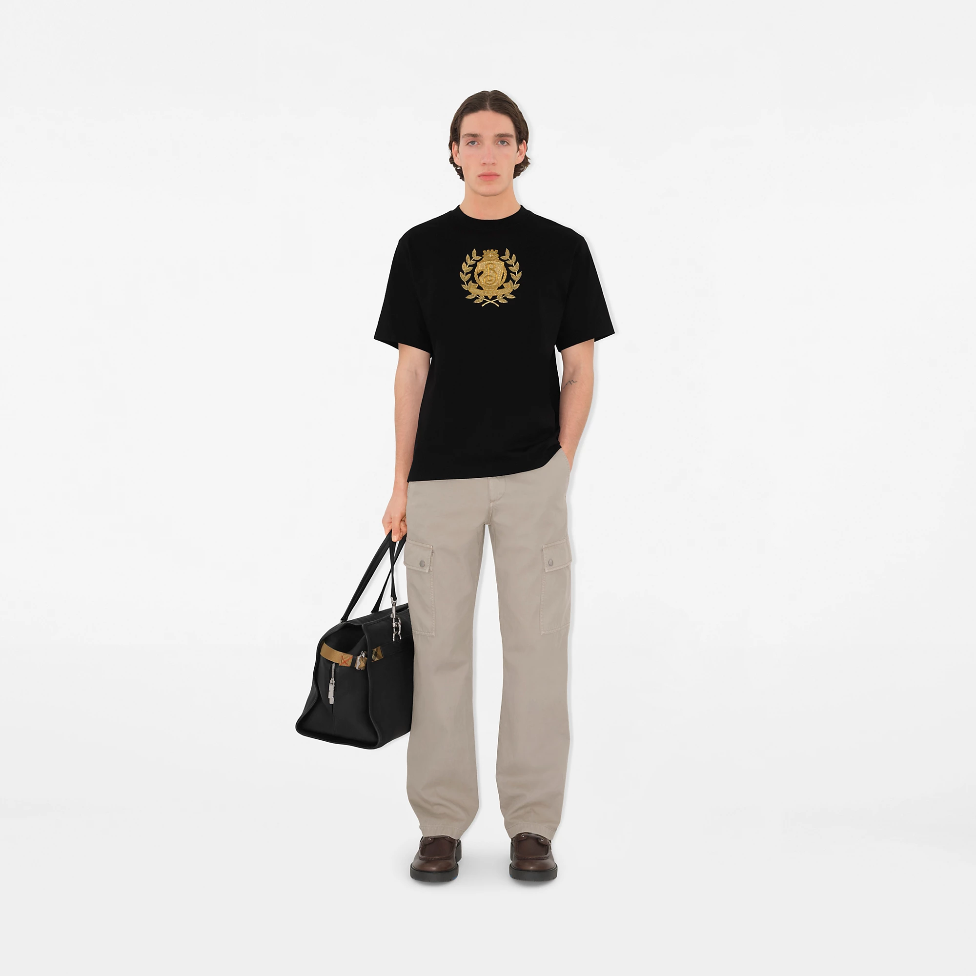 B Crest Cotton T-shirt