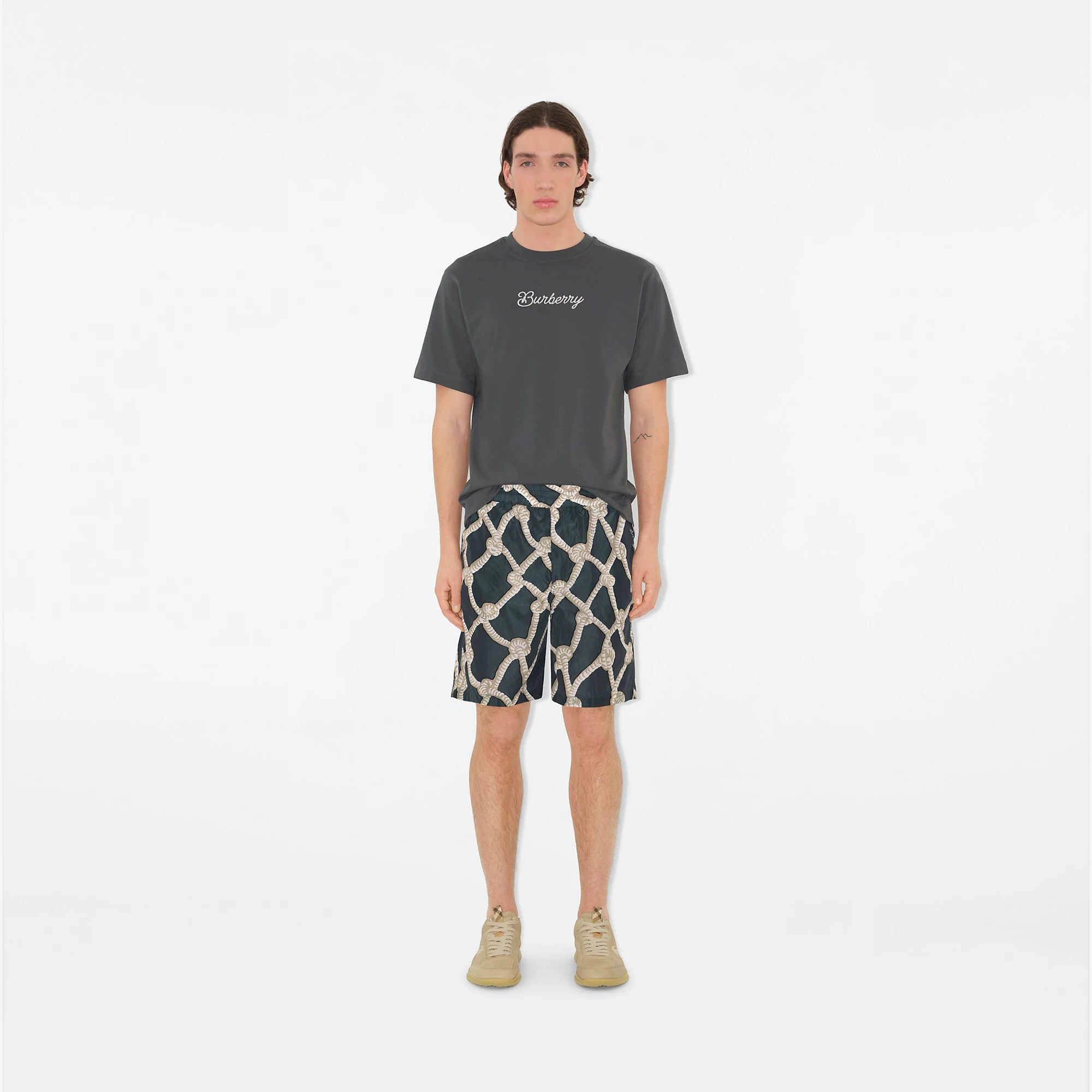 Knot Nylon Shorts