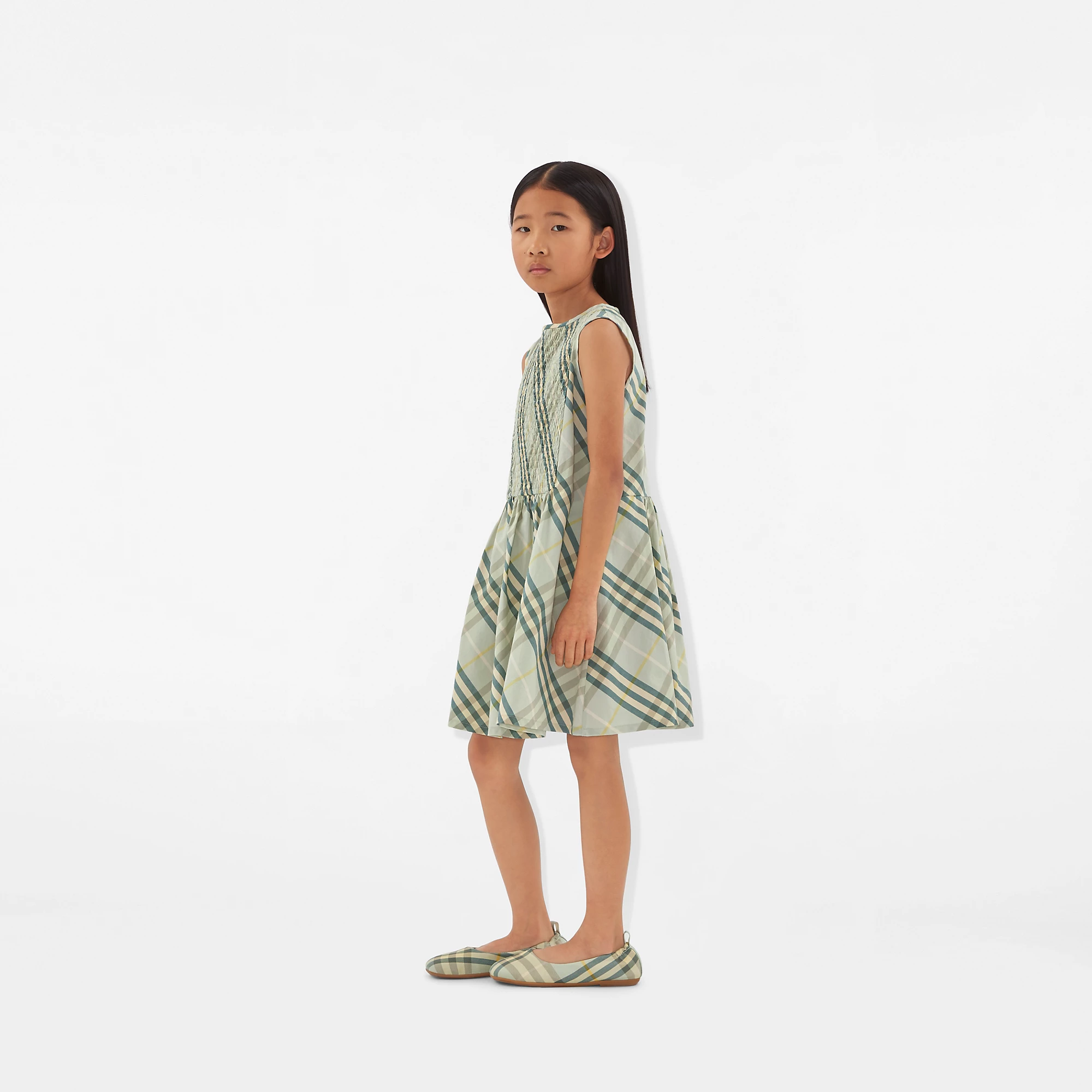 Check Cotton Dress