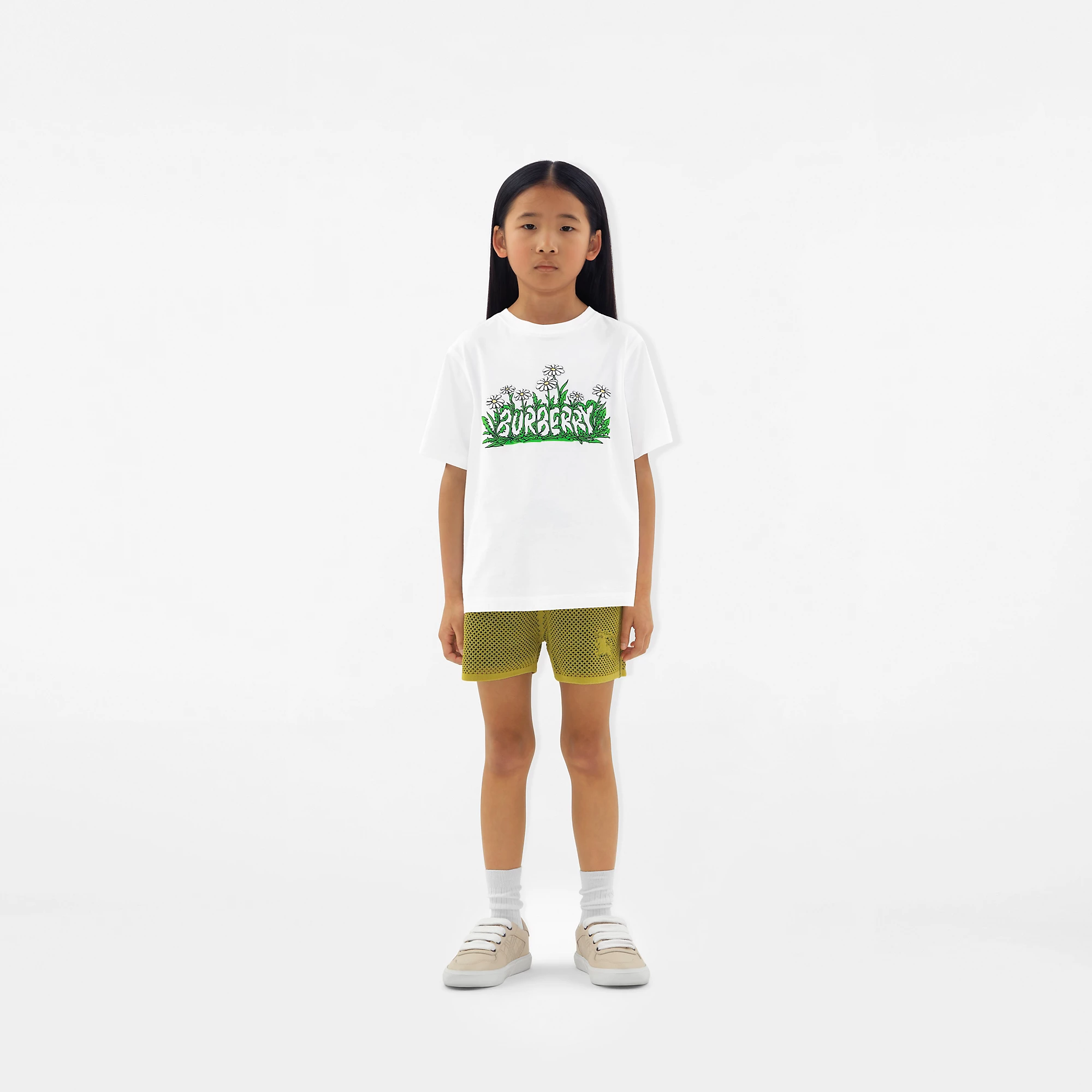 Daisy Logo Cotton T-shirt