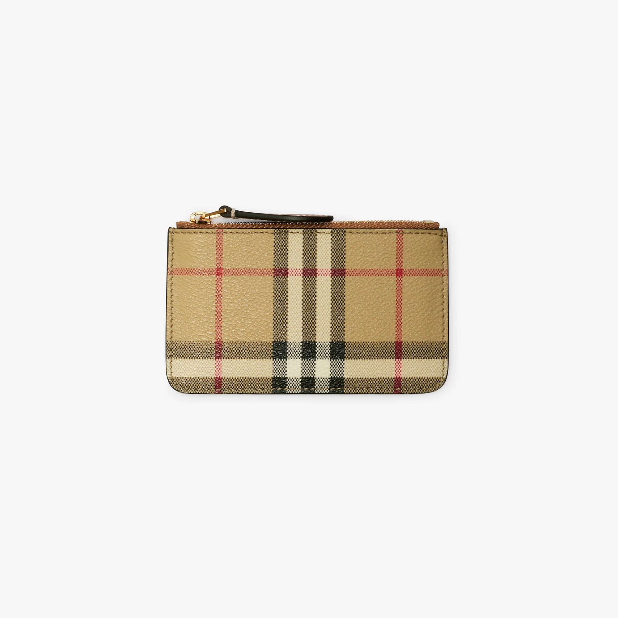 Check Strap Coin Case
