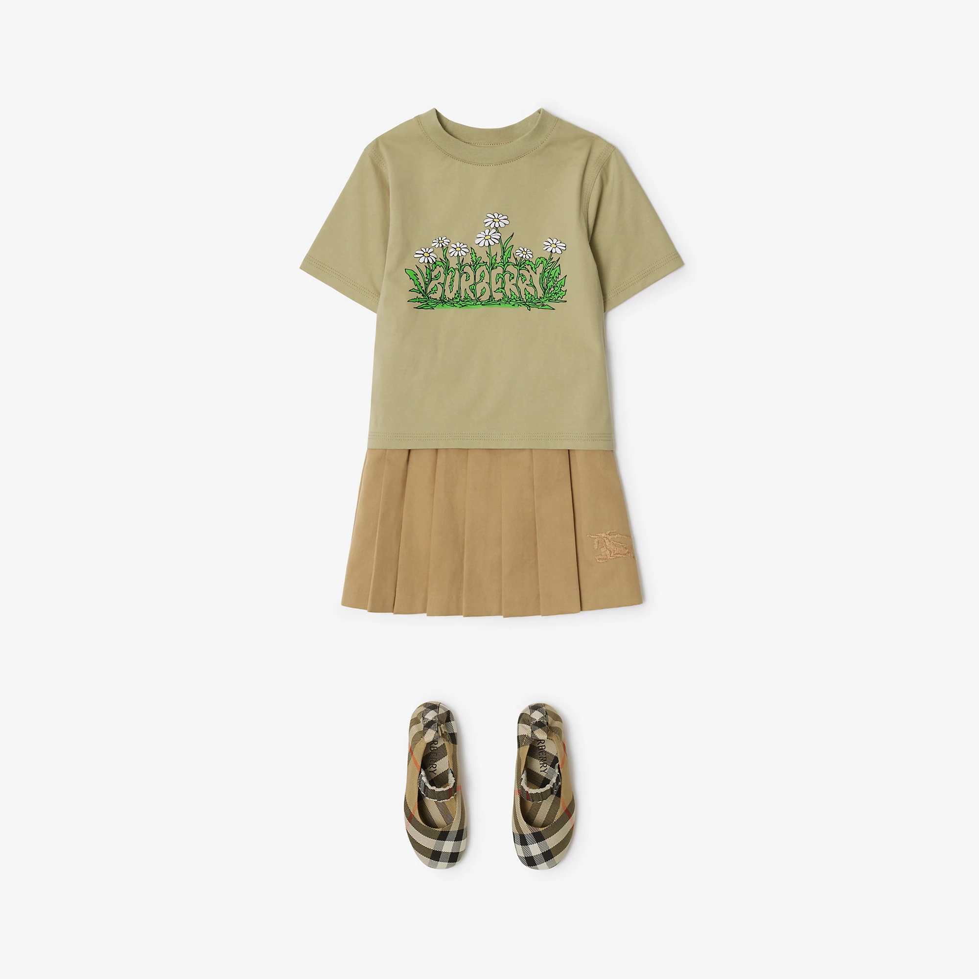 Daisy Logo Cotton T-shirt
