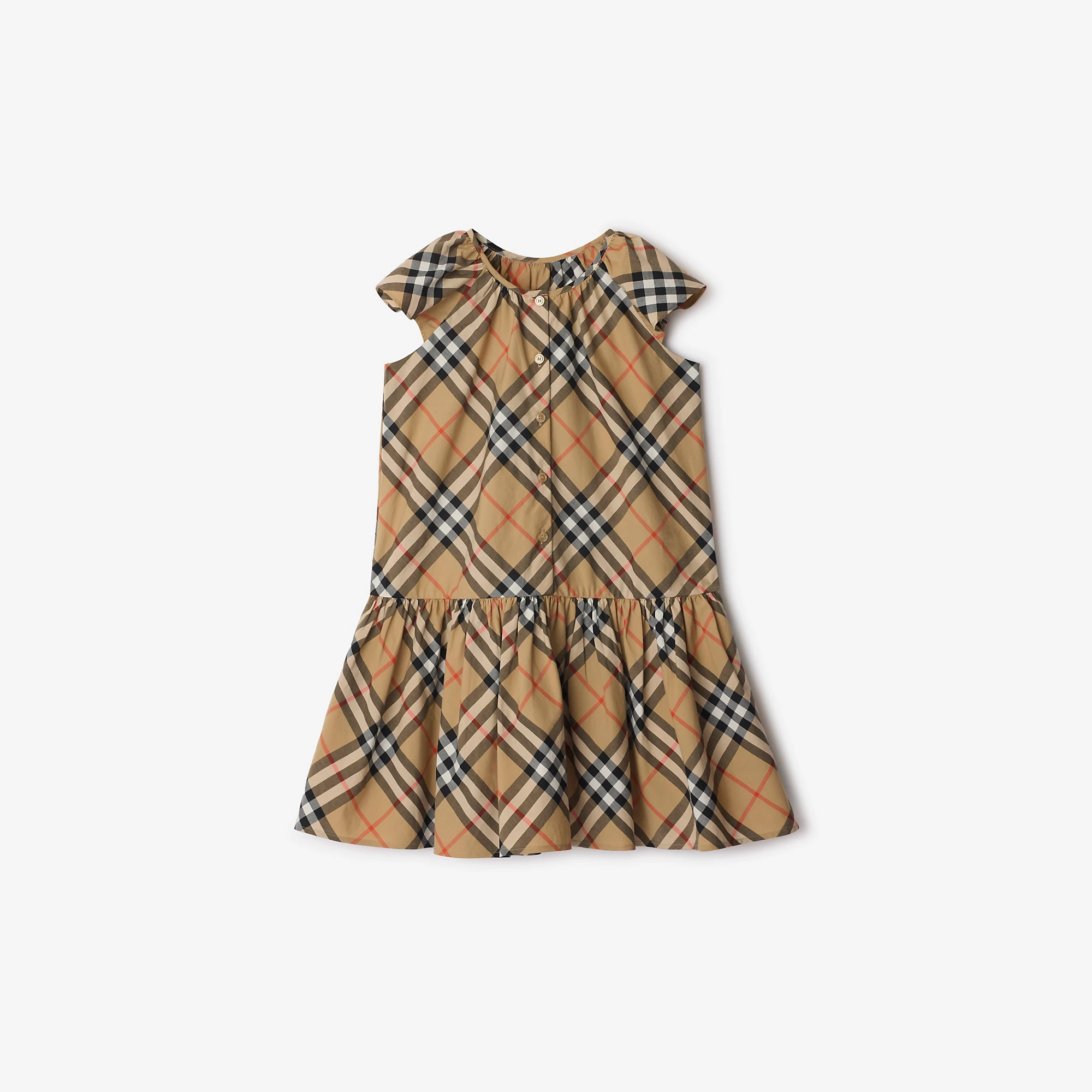Check Cotton Dress