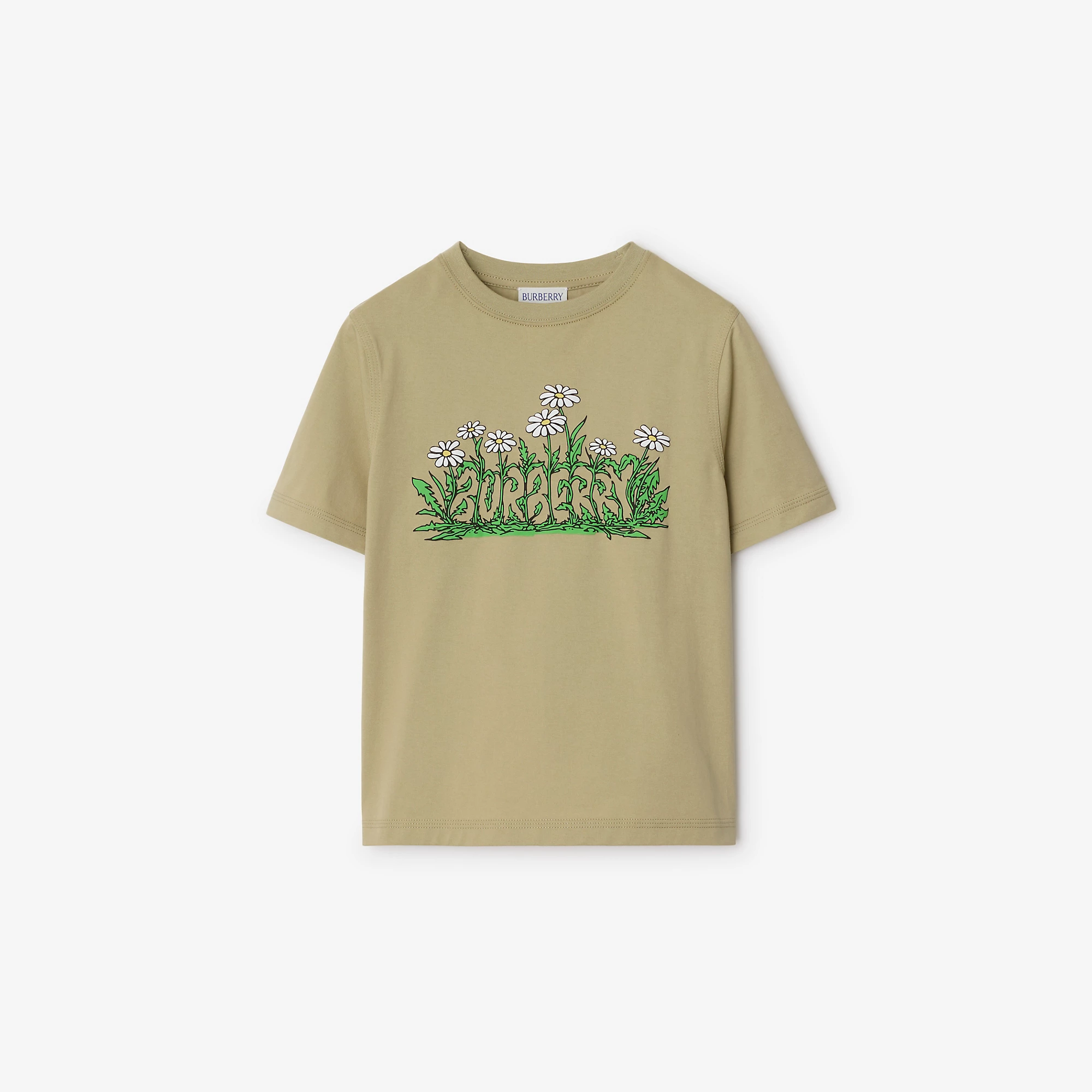Daisy Logo Cotton T-shirt