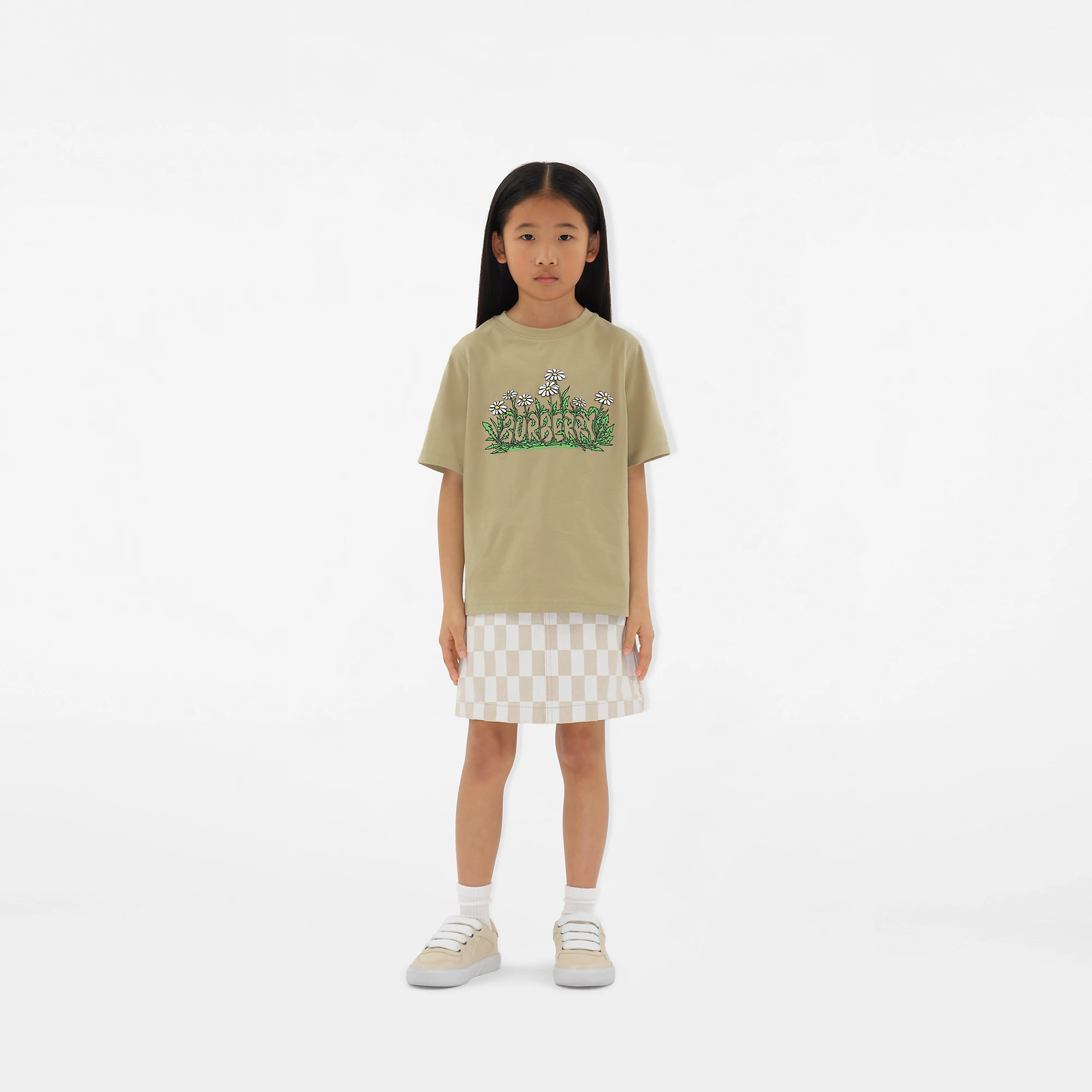 Daisy Logo Cotton T-shirt