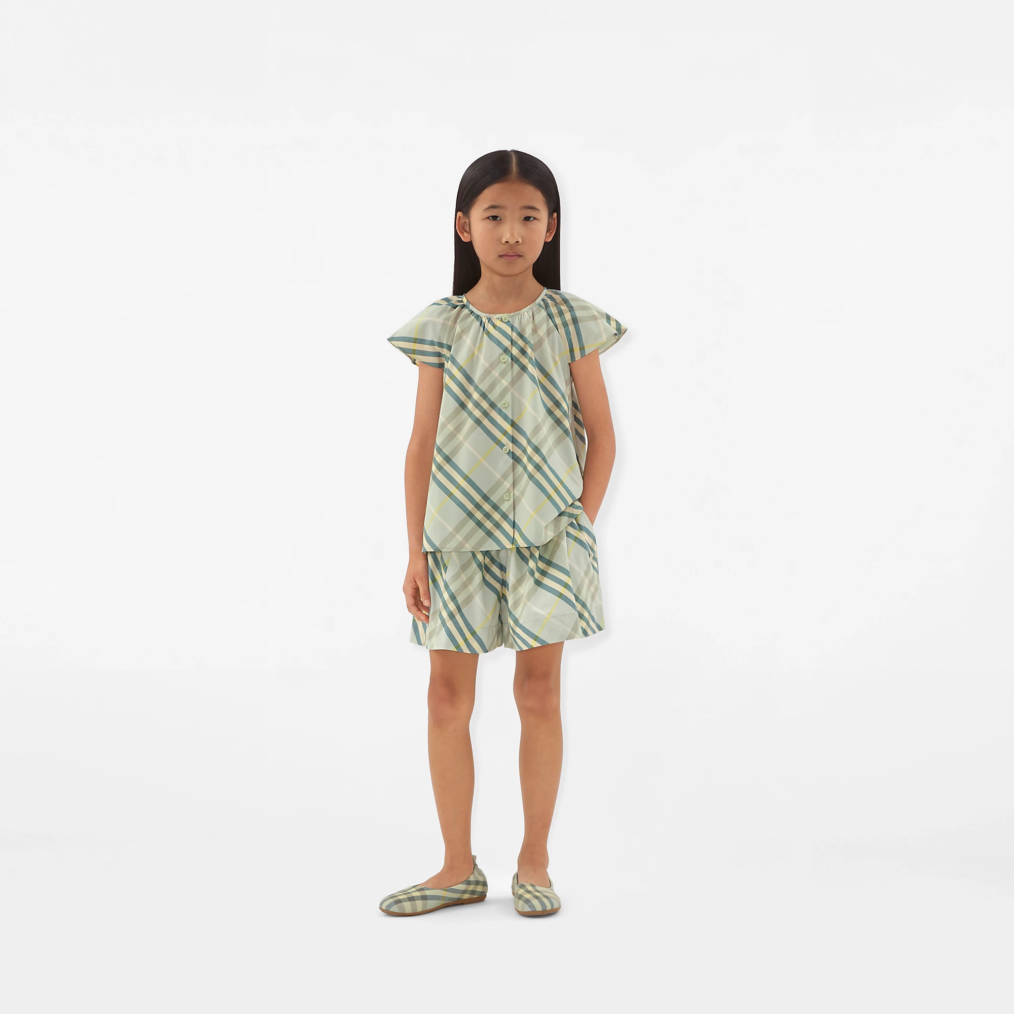 Check Cotton Top