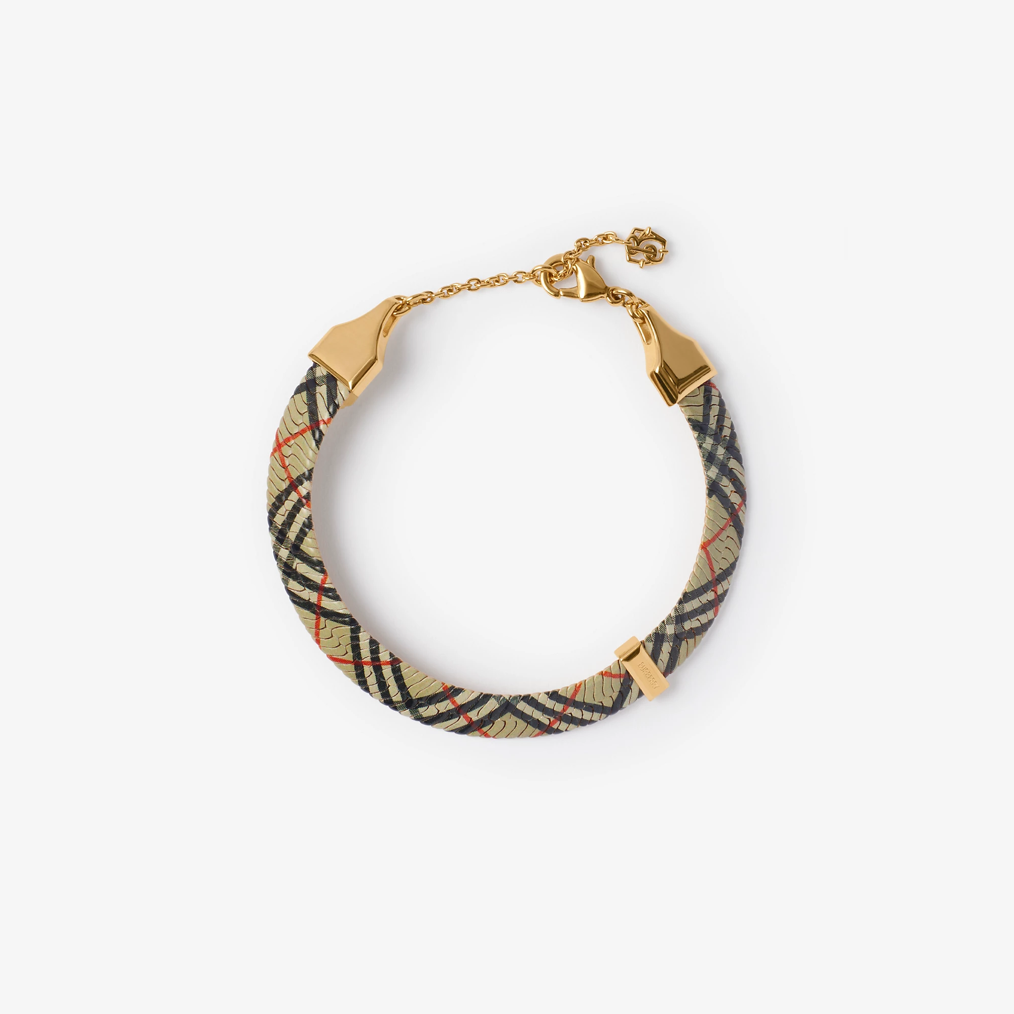 Check Print Bracelet