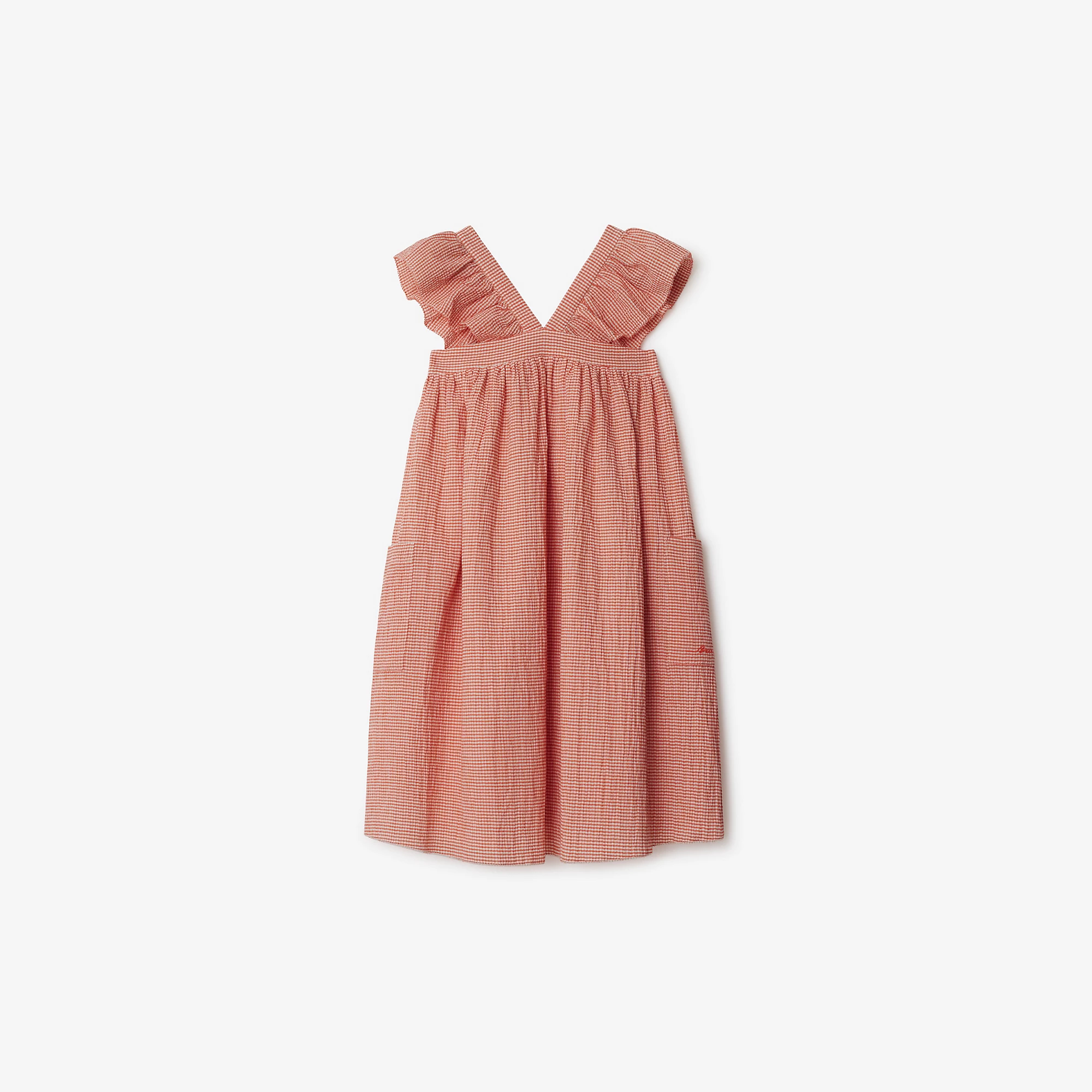Gingham Cotton Dress