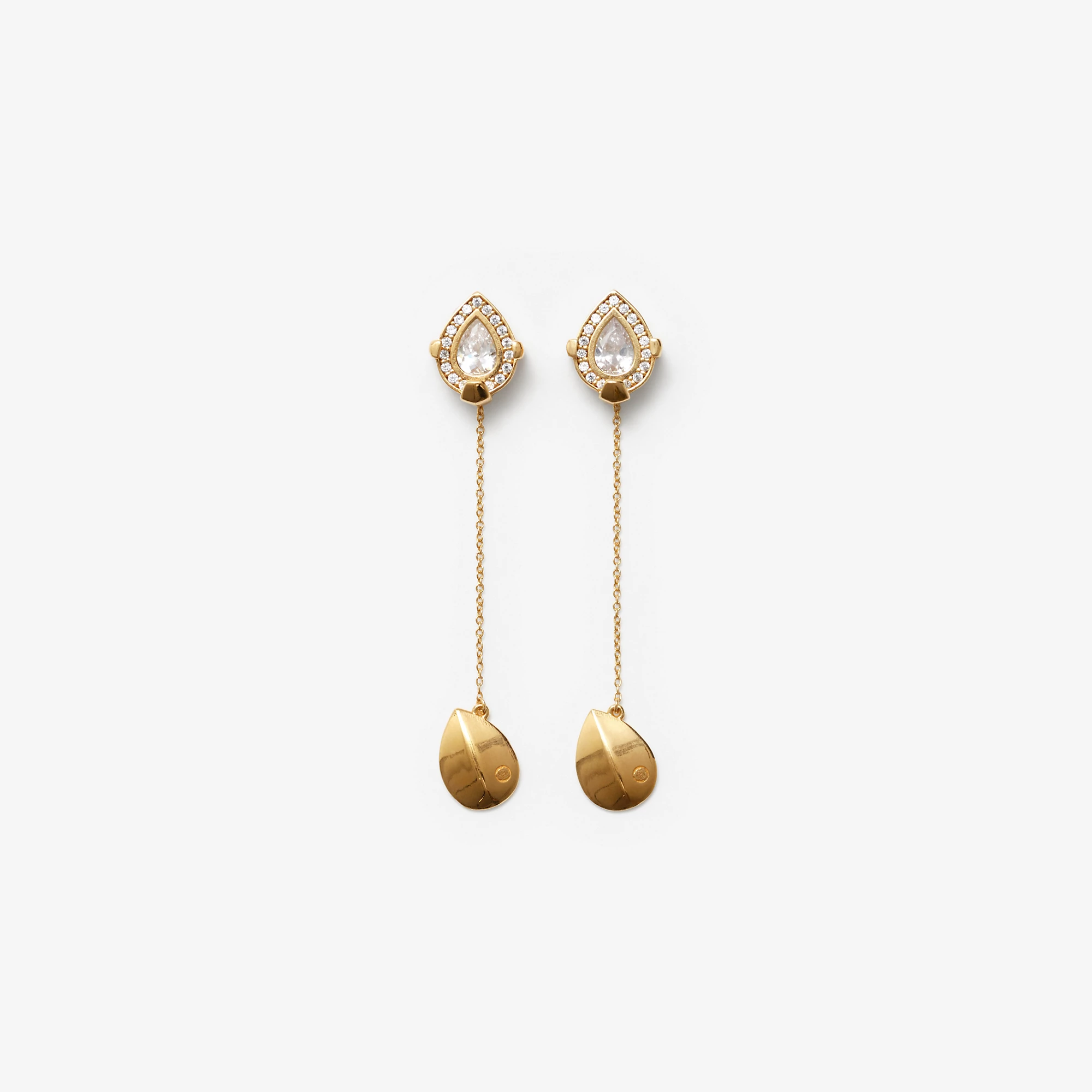 Shield Pendant Earrings