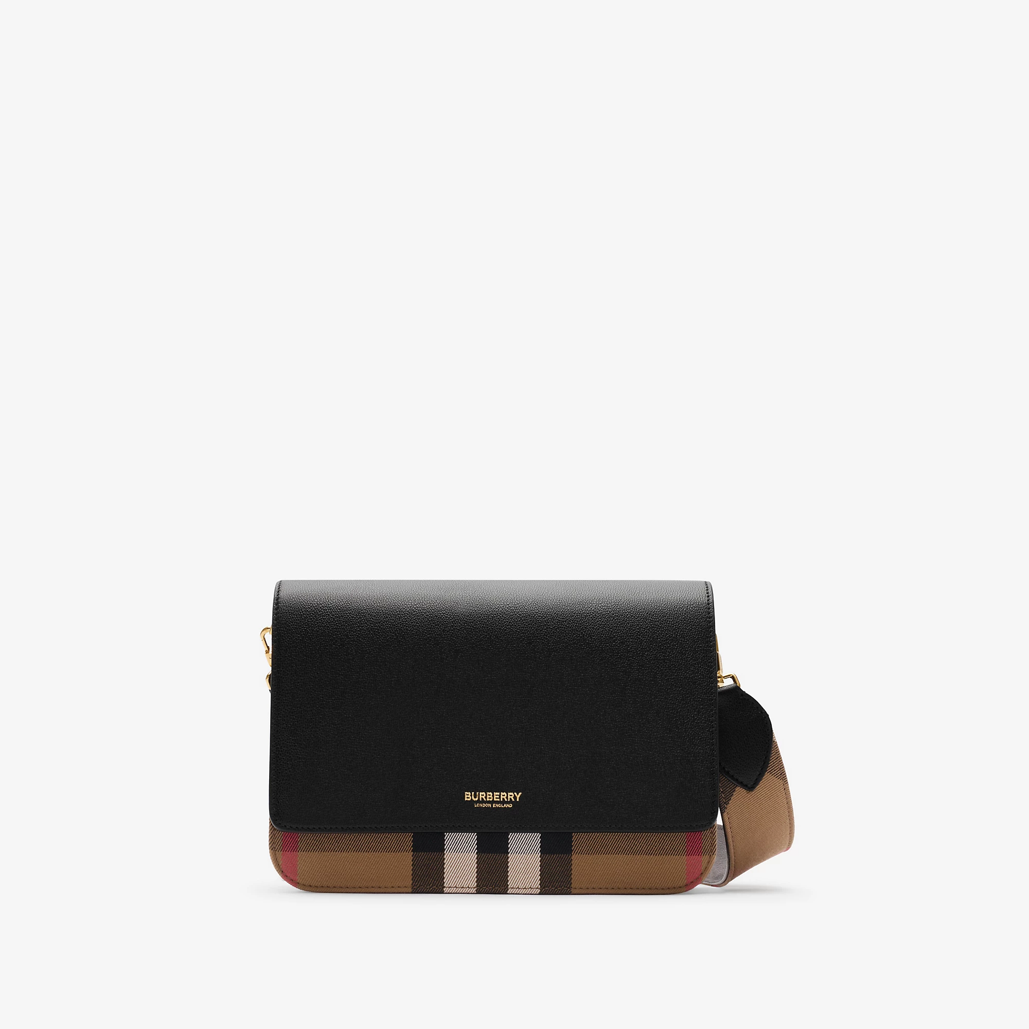 Check Crossbody Bag