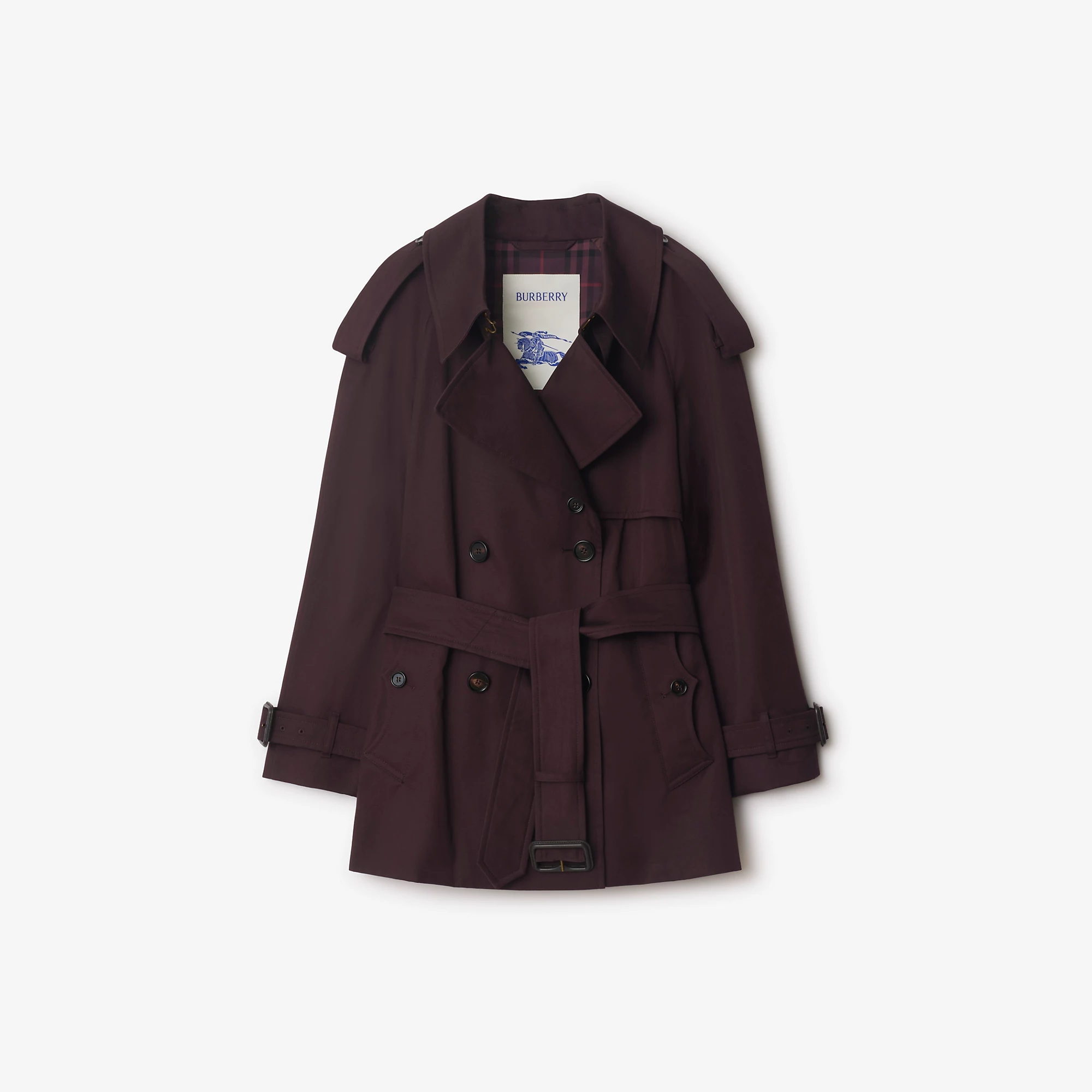 Short Gabardine Fitzrovia Trench Coat