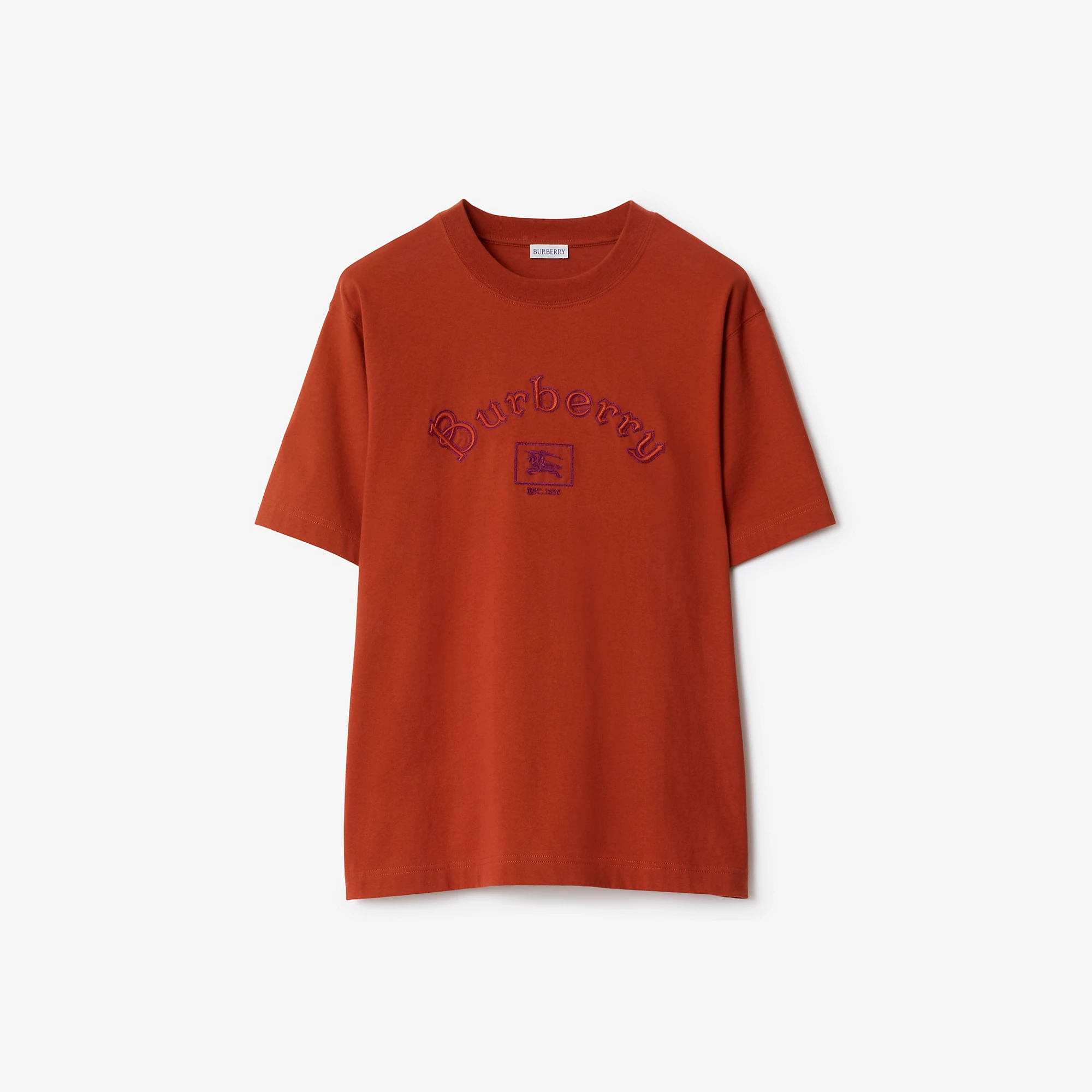 Gothic Logo Cotton T-shirt