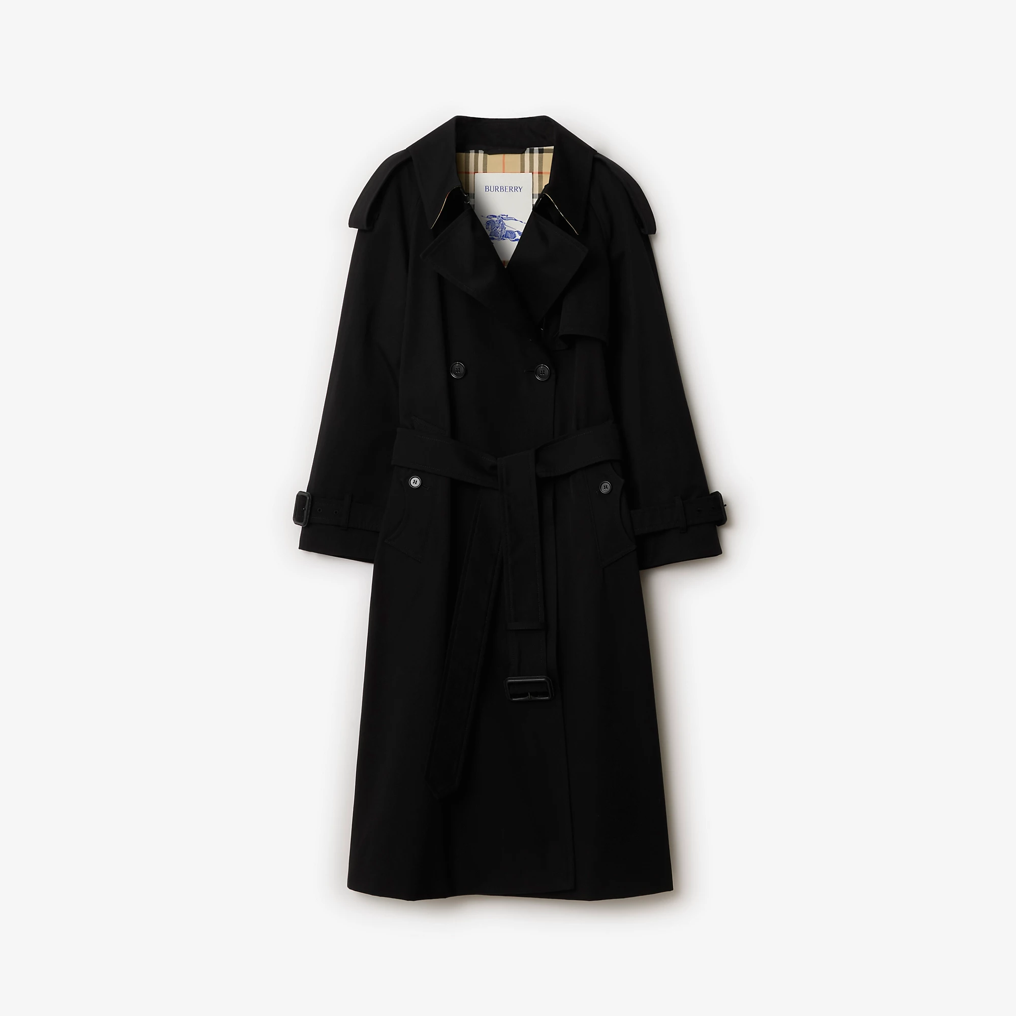 Long Gabardine Fitzrovia Trench Coat