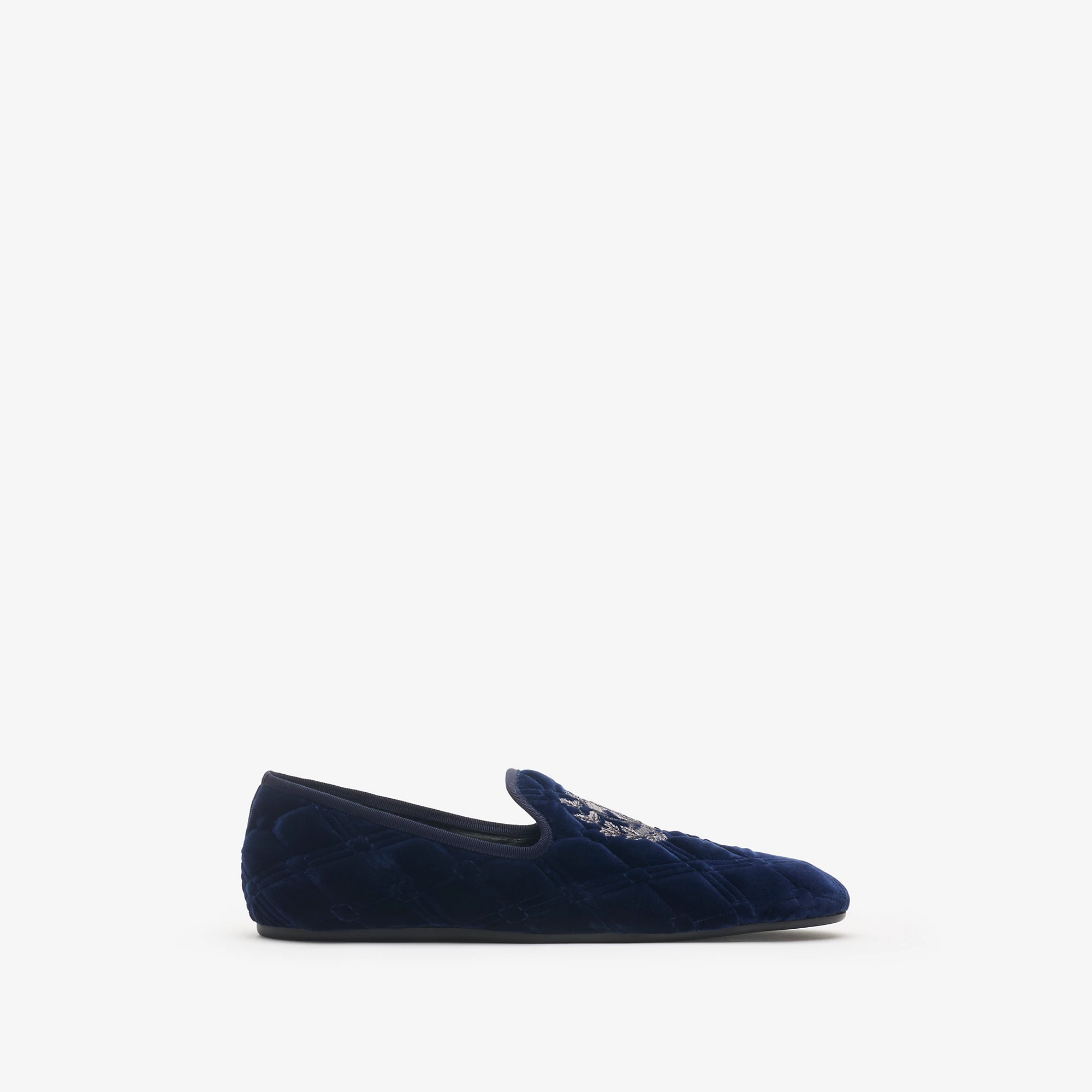 Quilted Velvet Estate Slippers