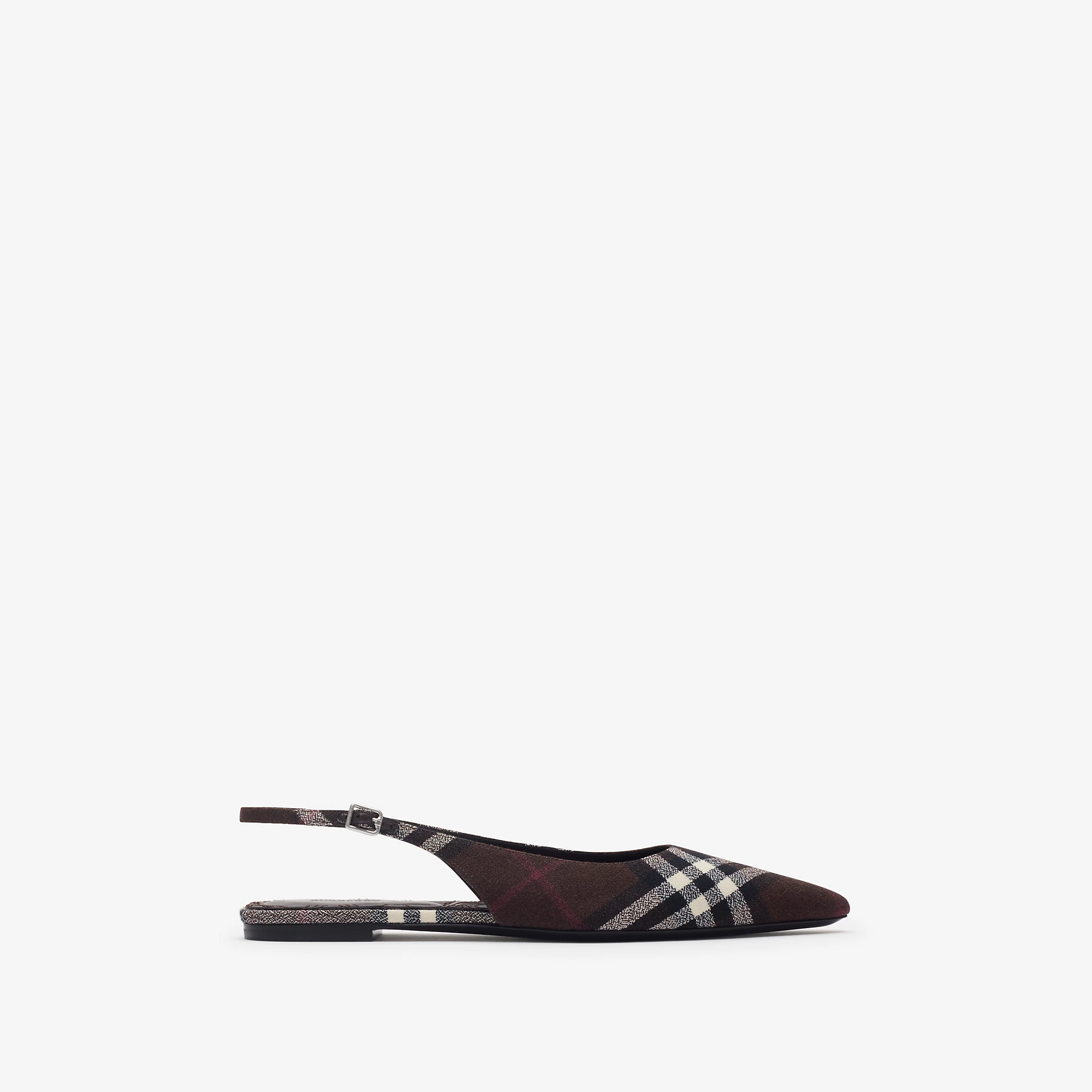 Check Dame Slingback Ballerinasâ