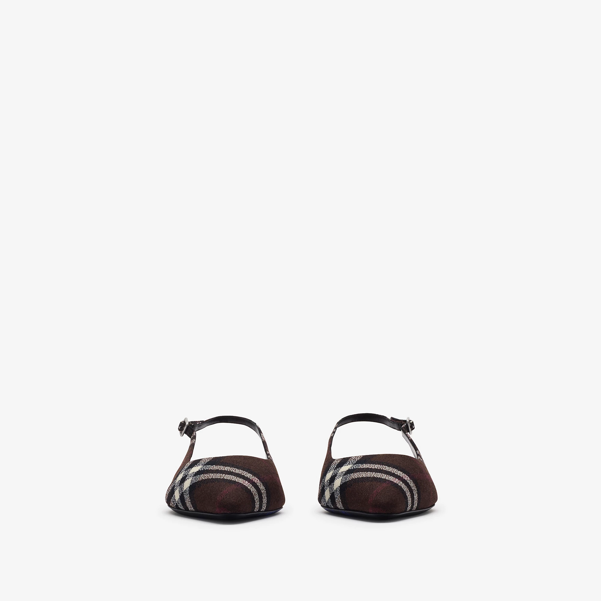 Check Dame Slingback Ballerinasâ