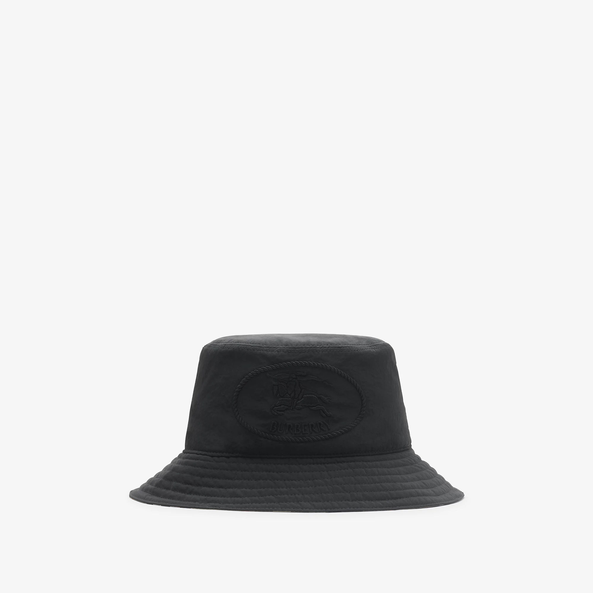 Reversible Knight Stamp Nylon Bucket Hat