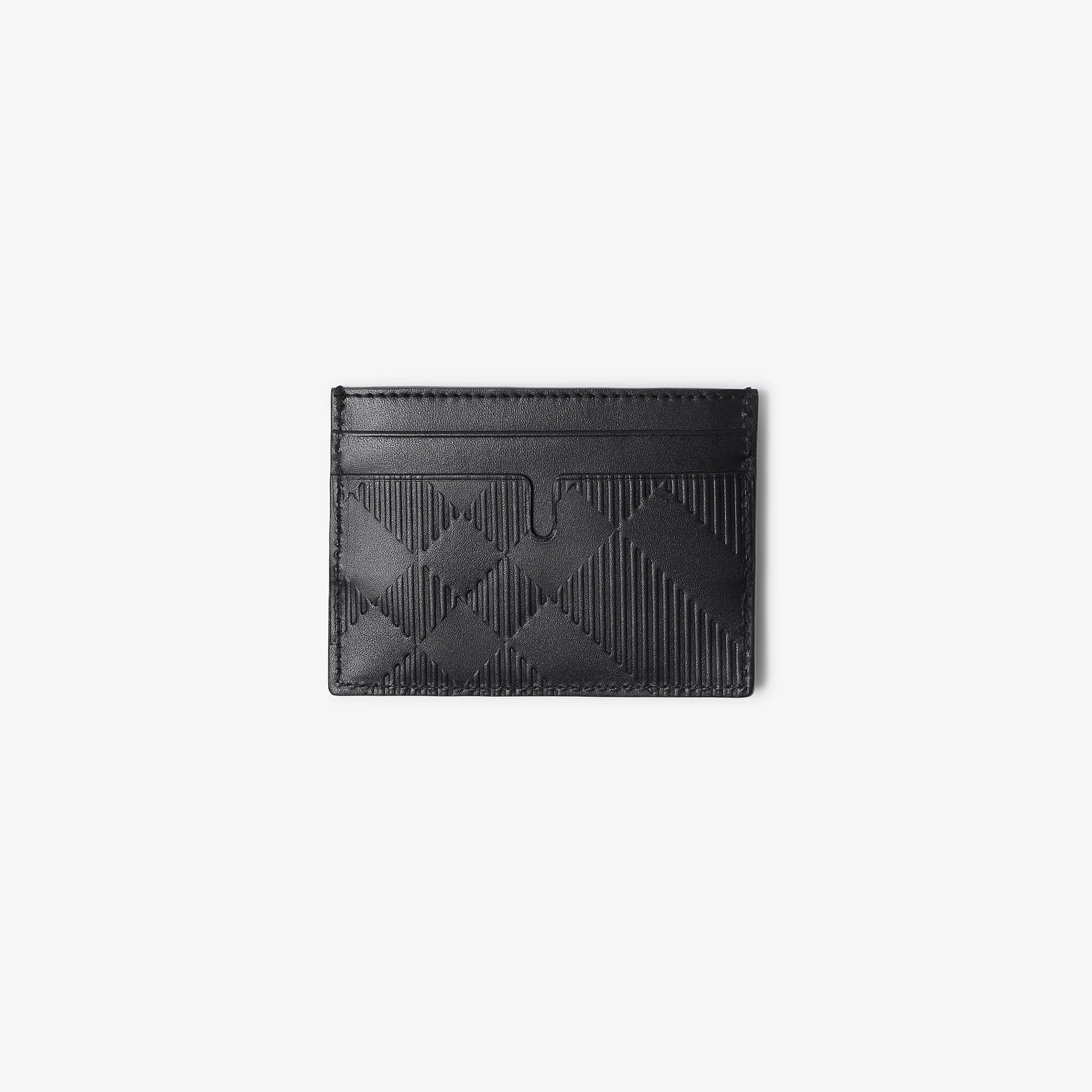 Embossed Check Card Case