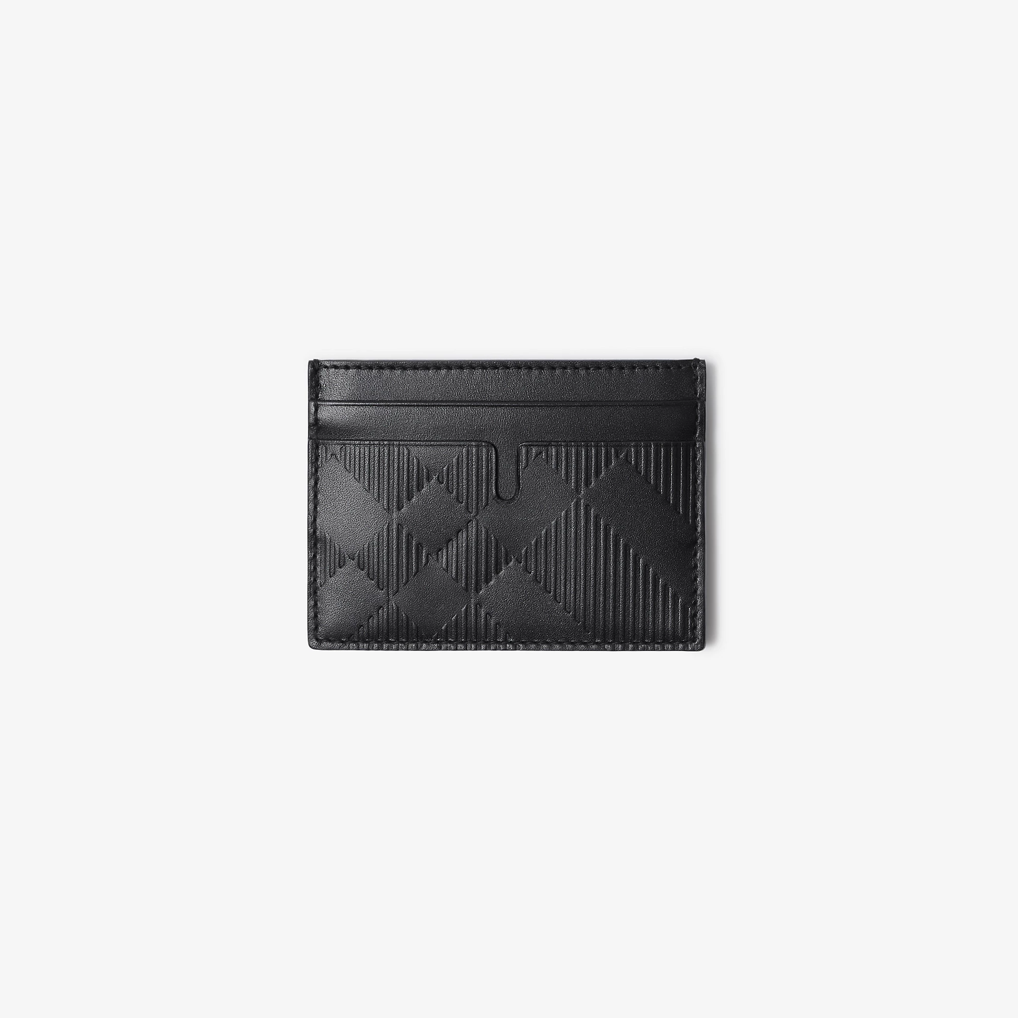 Embossed Check Card Case