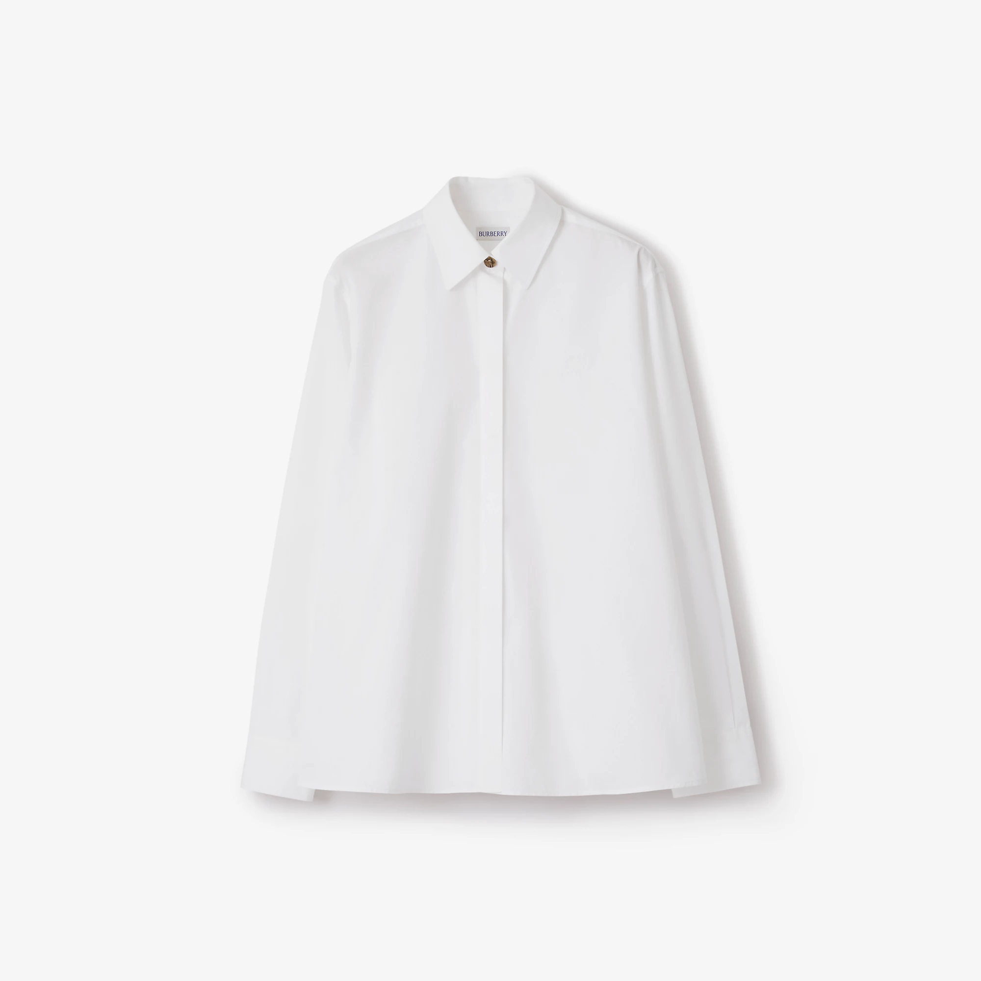 Oversized Cotton Poplin Shirt