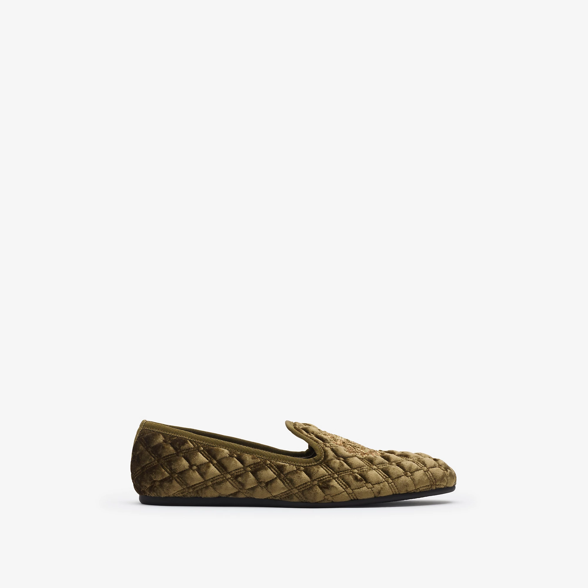 Quilted Velvet Estate Slippersâ