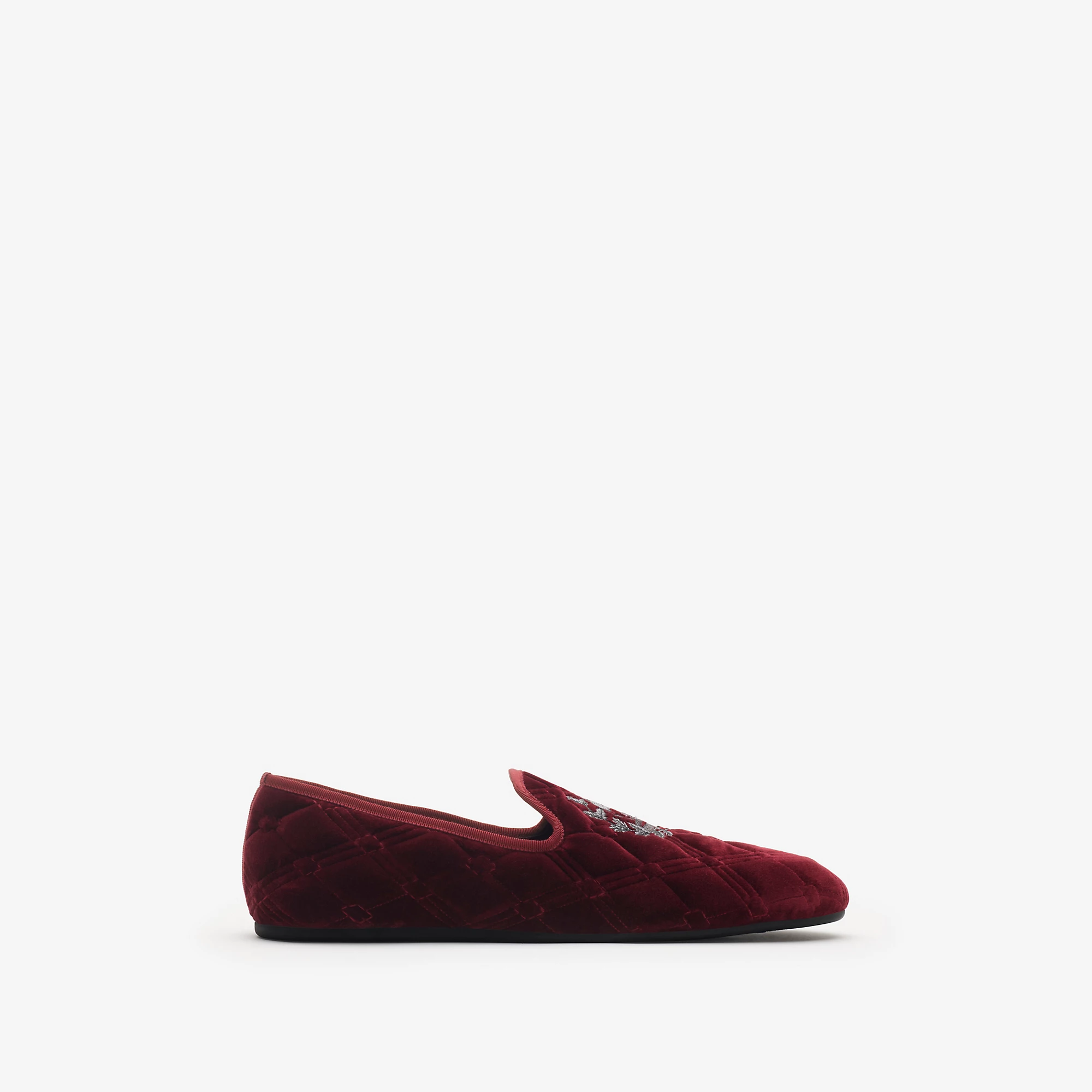 Quilted Velvet Estate Slippers