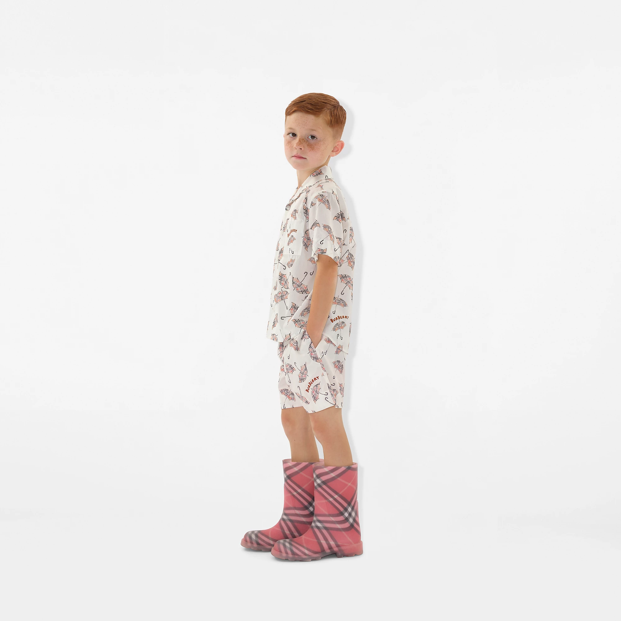 Umbrella Cotton Shorts