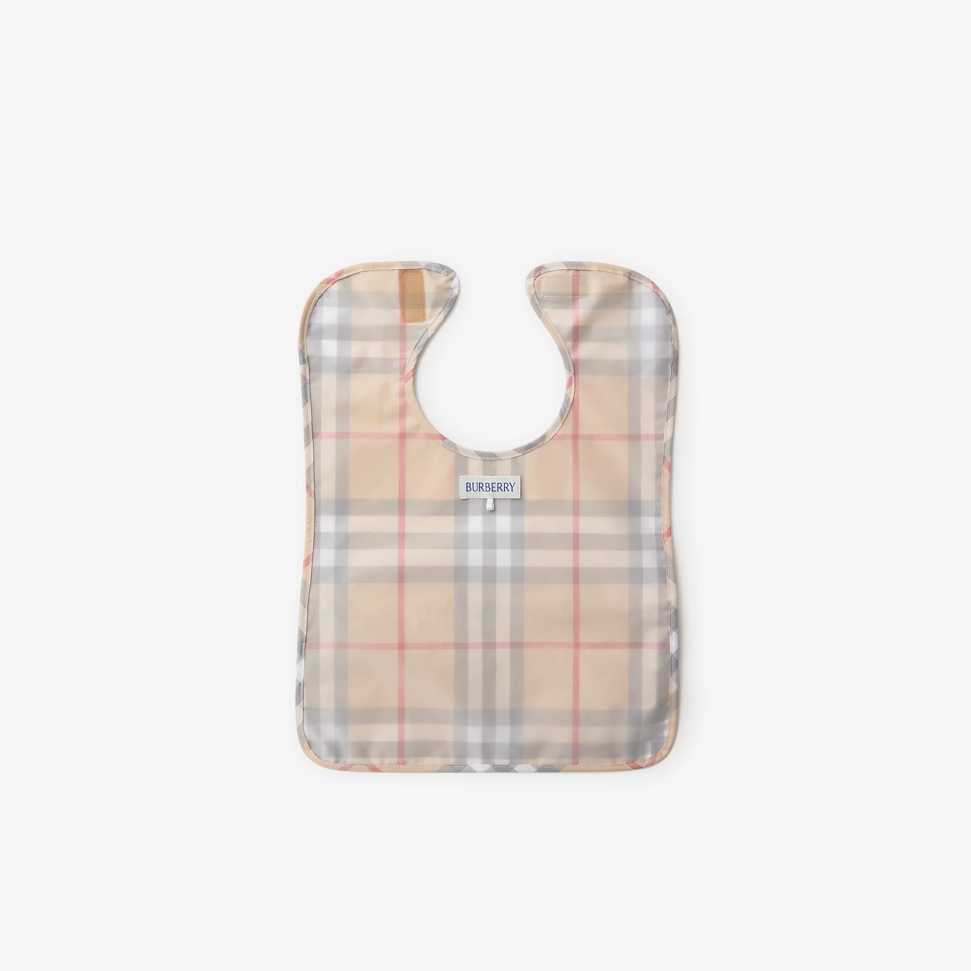 Check Cotton Poplin Bib