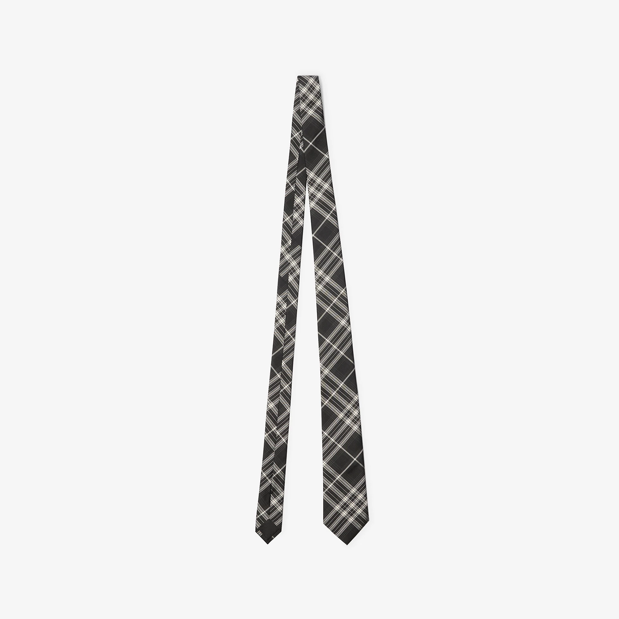 Check Silk Tie