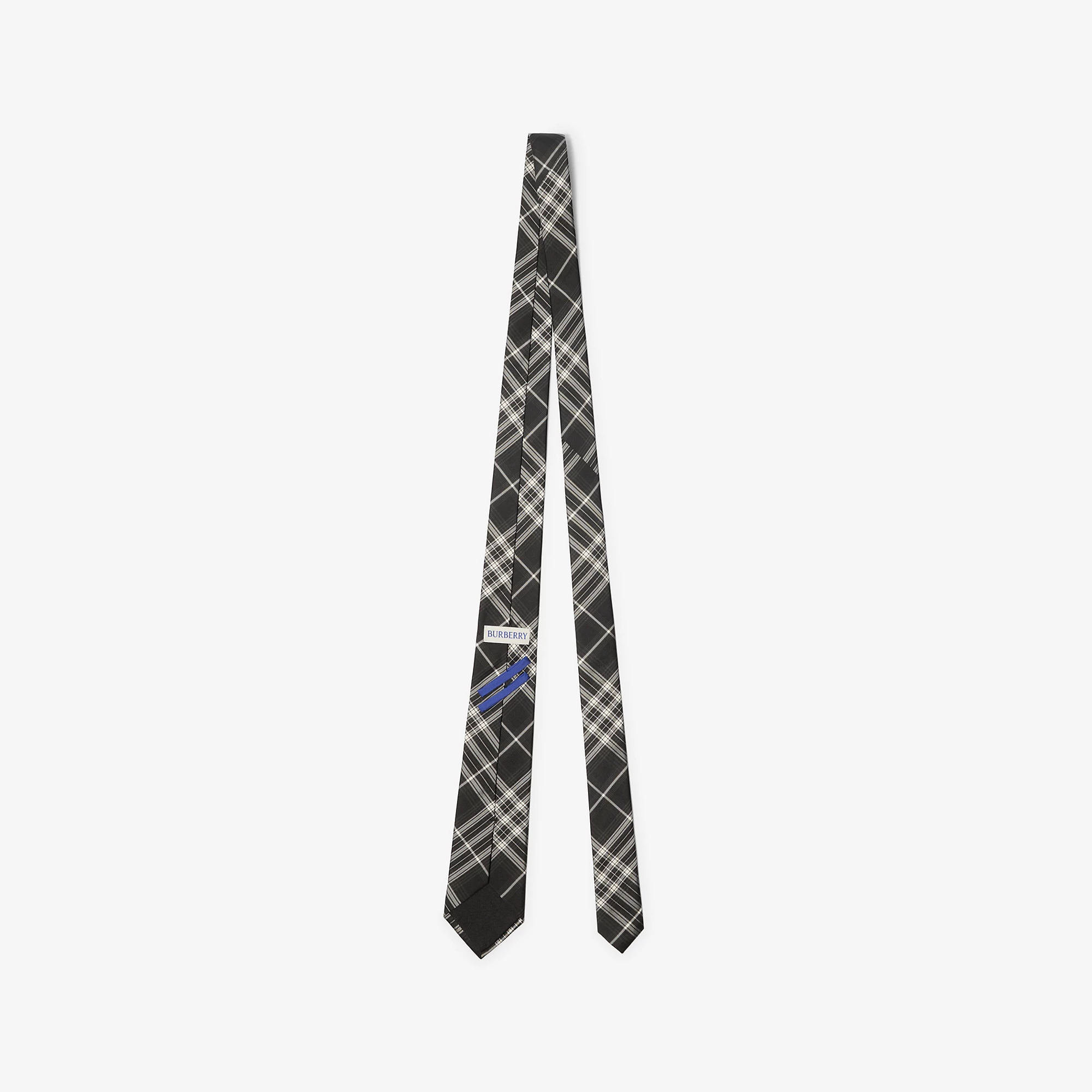 Check Silk Tie