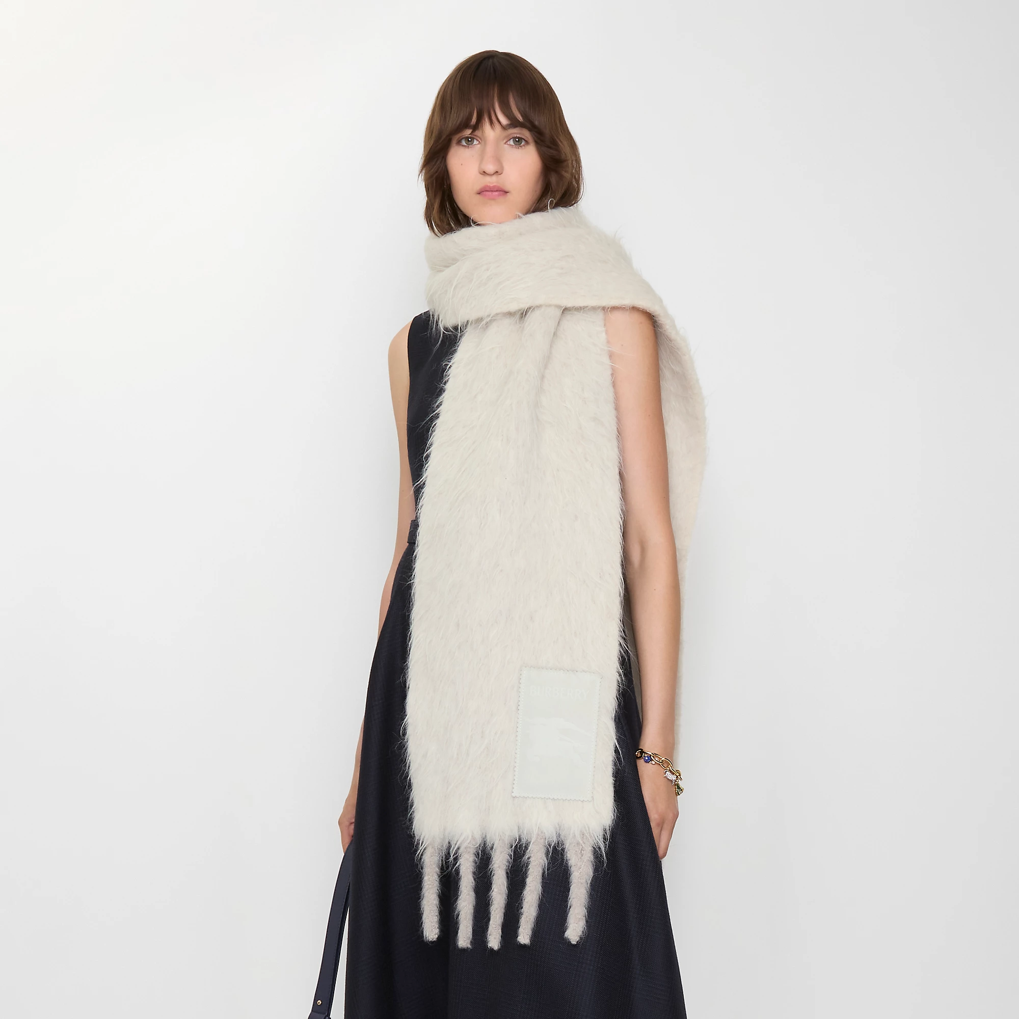 Alpaca Wool Blend Scarf