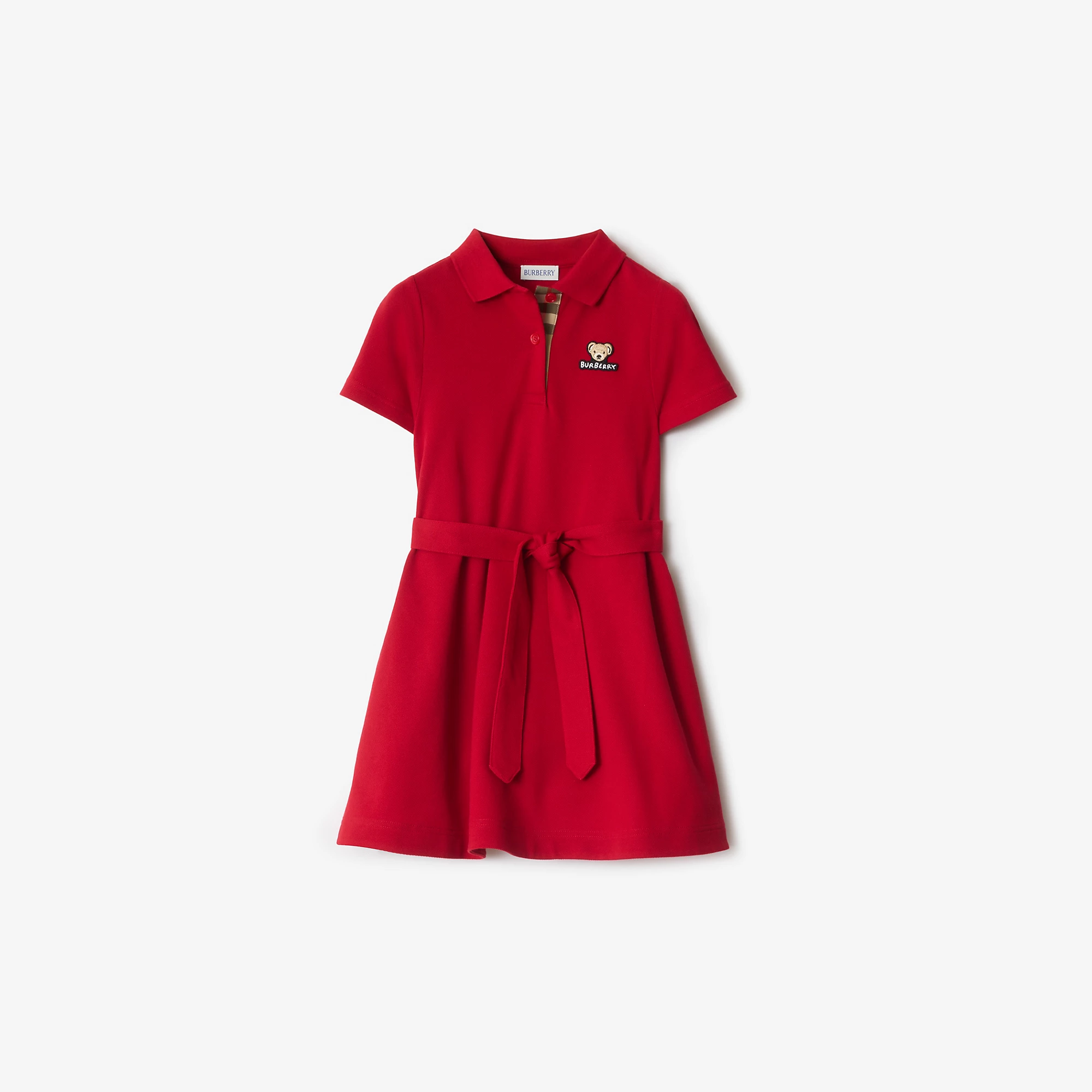 Cotton Polo Shirt Dress