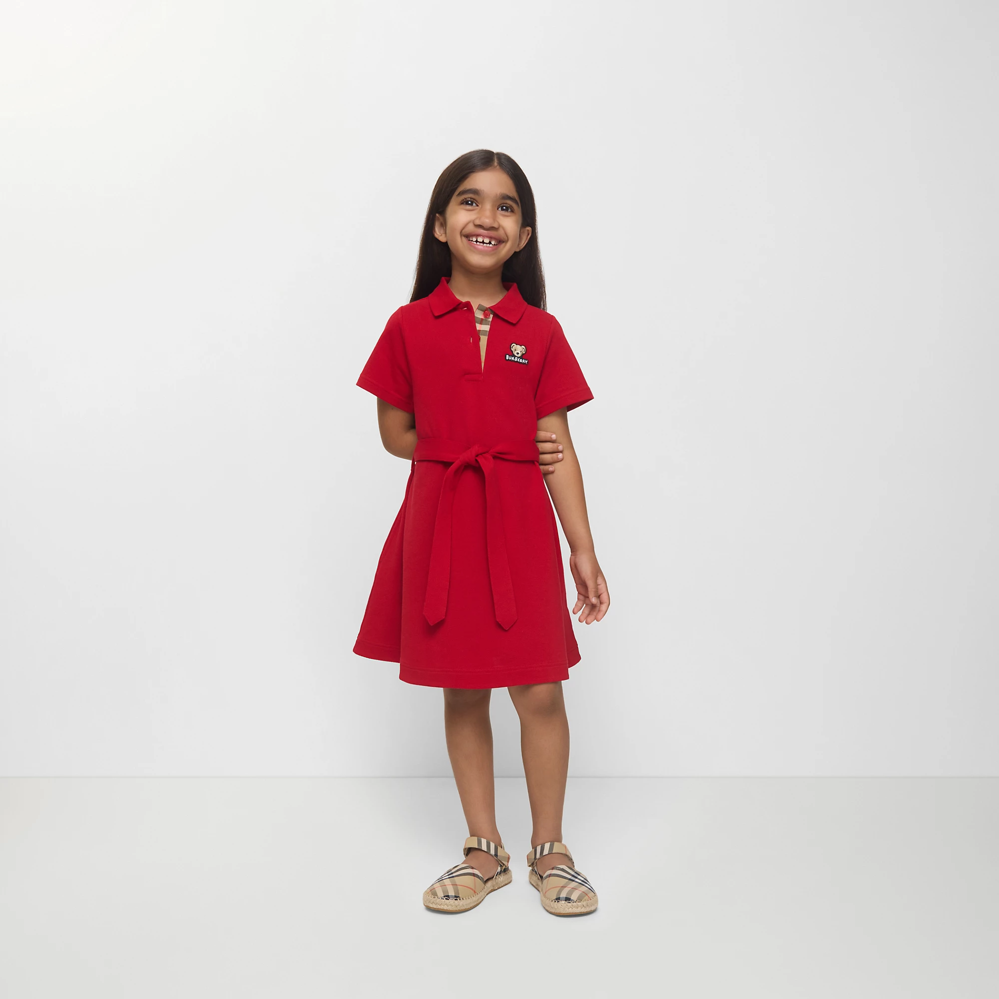 Cotton Polo Shirt Dress