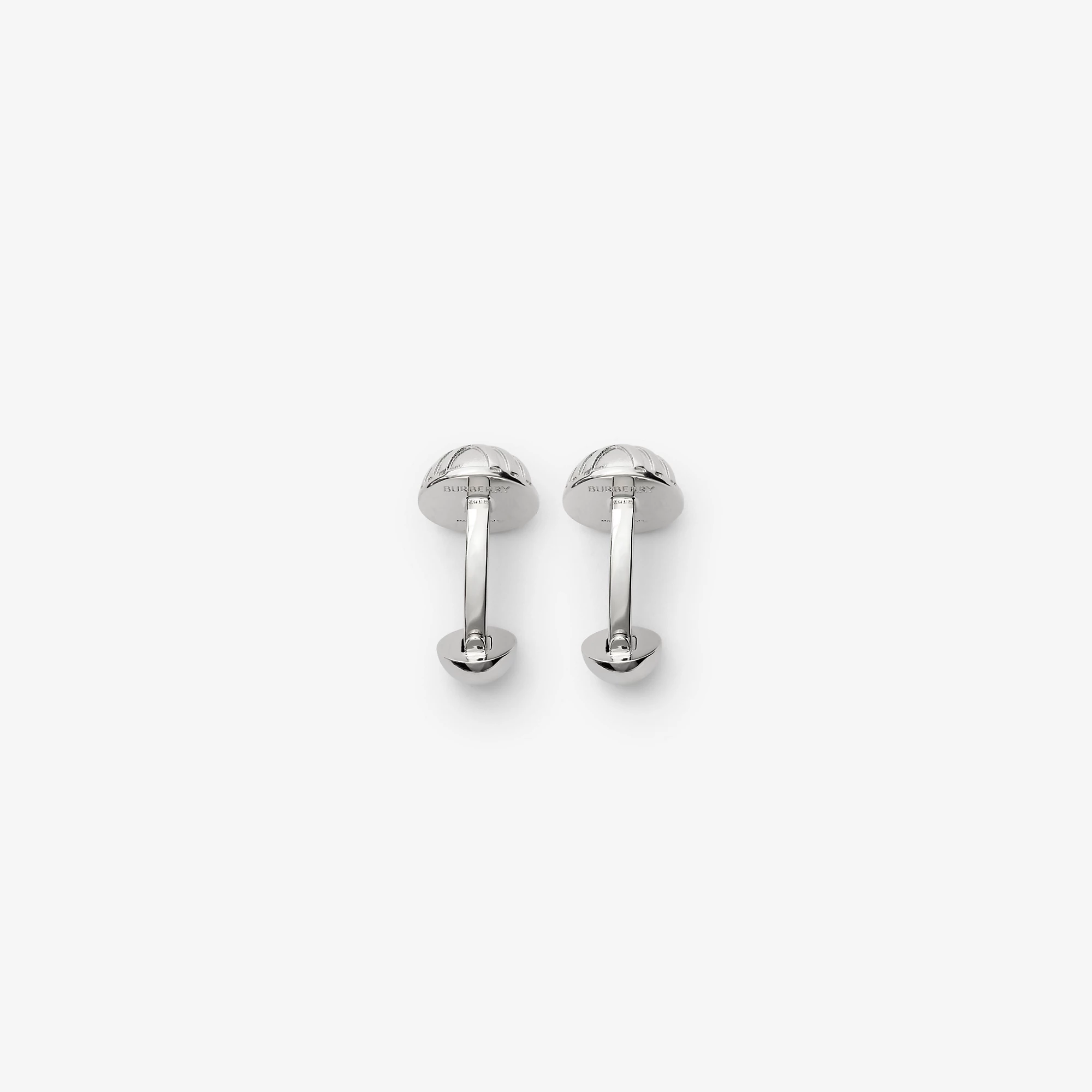 Engraved Check Cufflinksâ