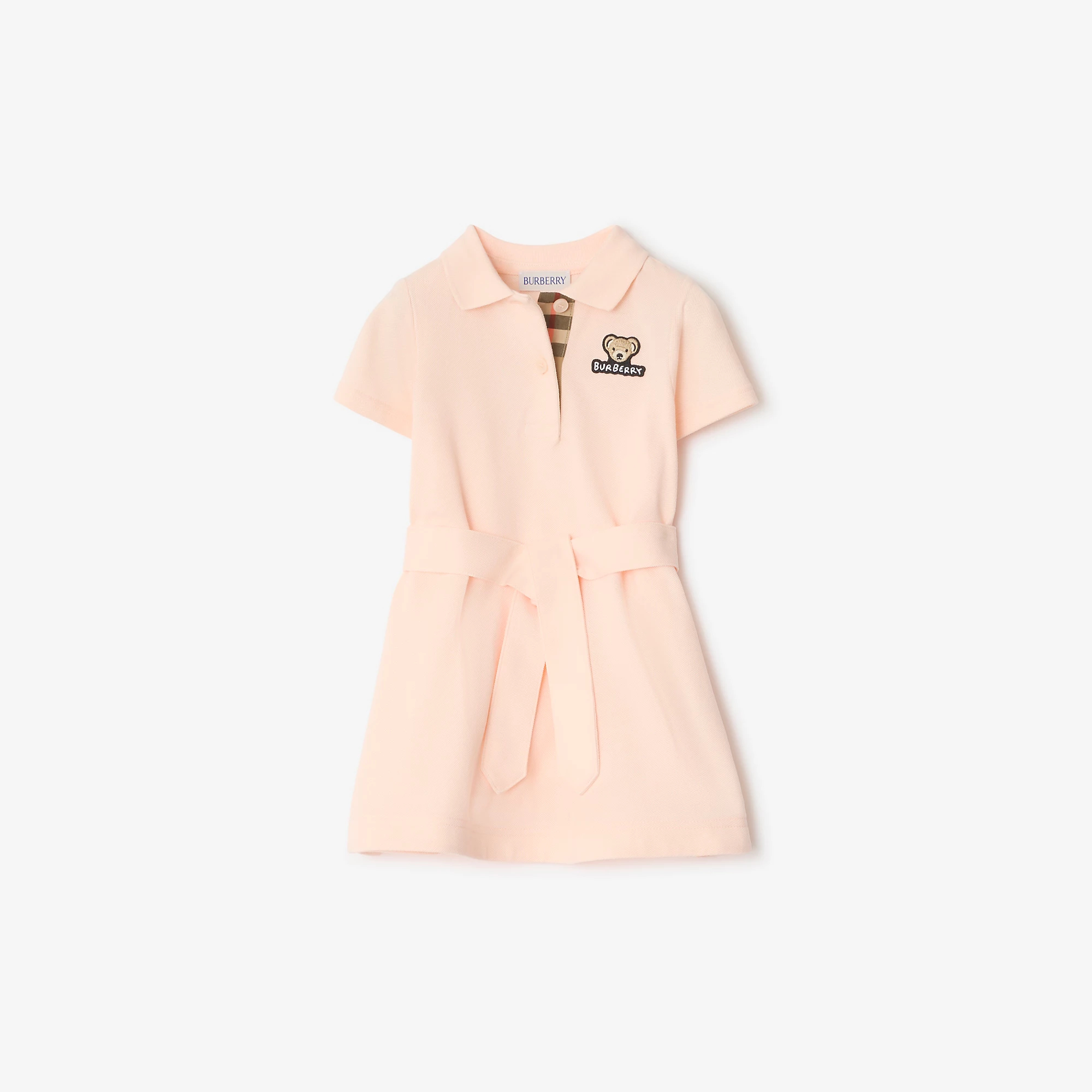 Cotton Polo Shirt Dress