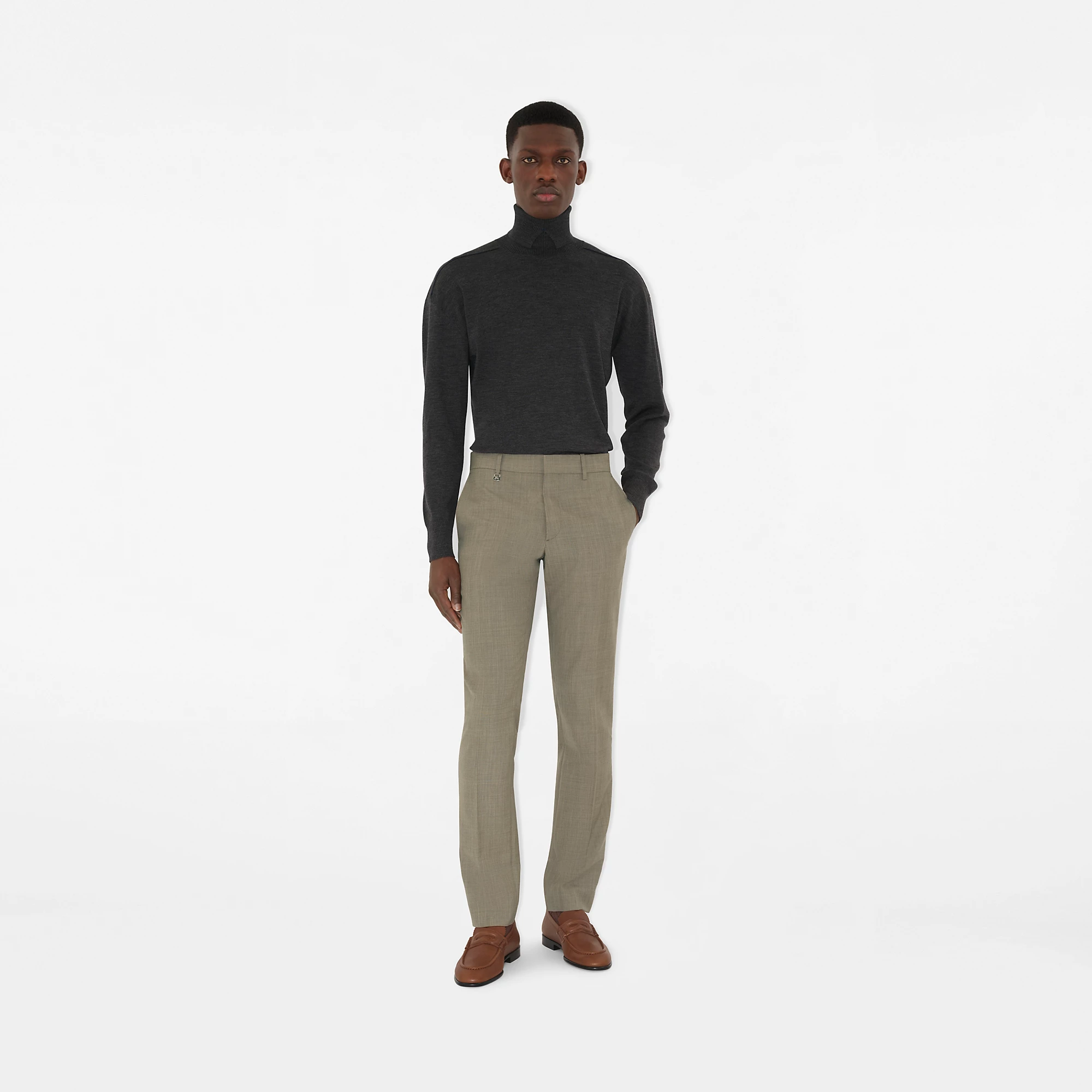 Wool Tailored Trousers