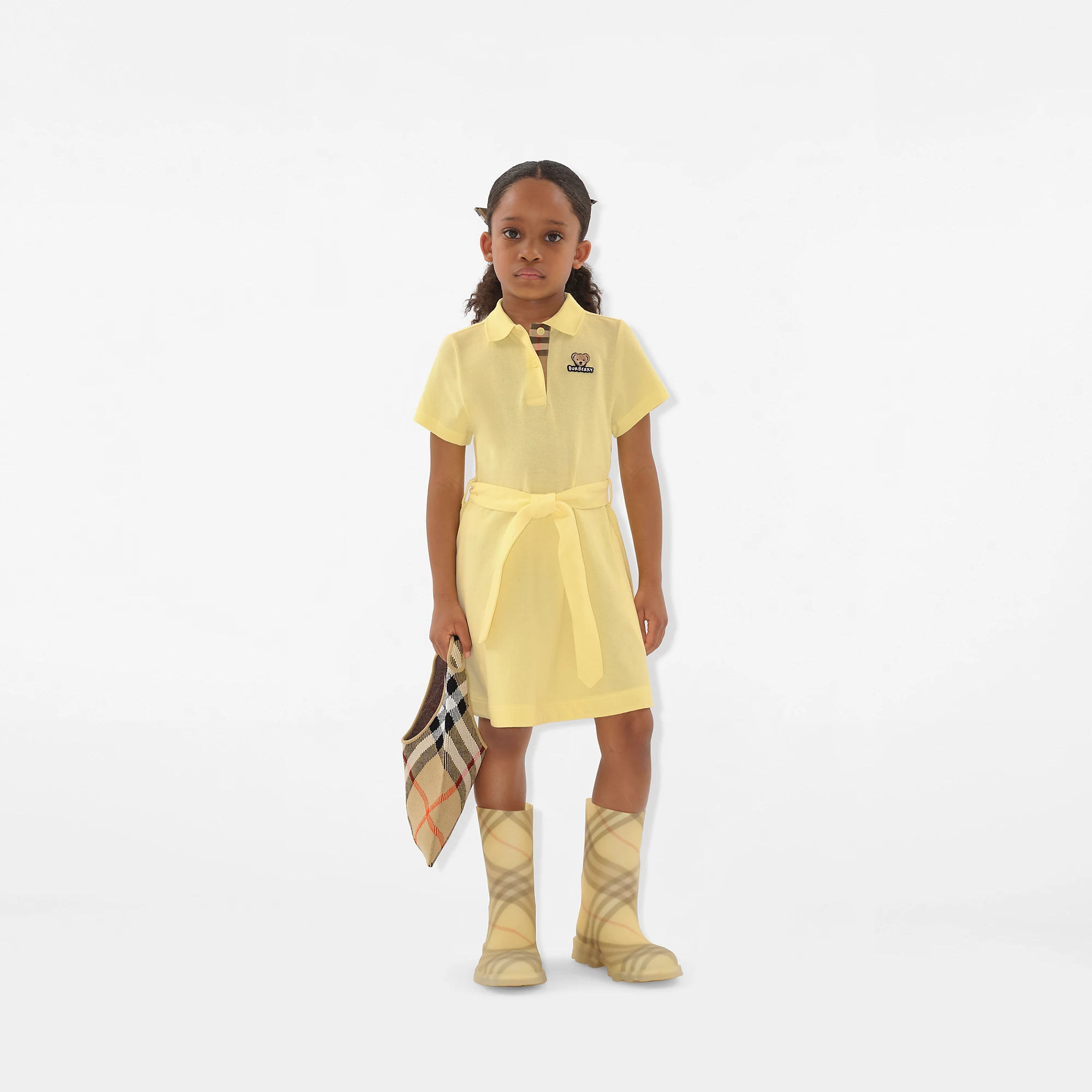 Cotton Polo Shirt Dress