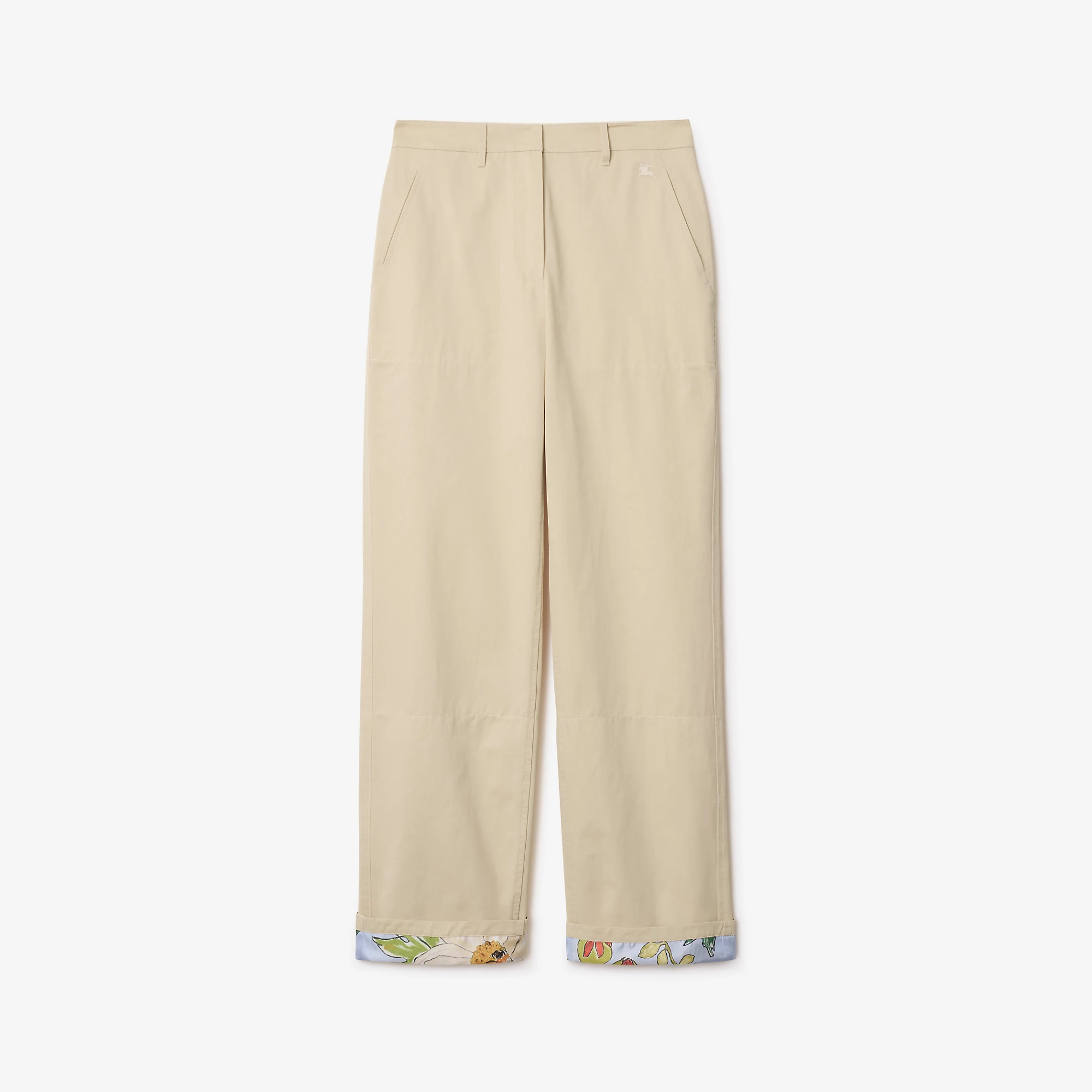 Highgrove Turn-up Cotton Trousers