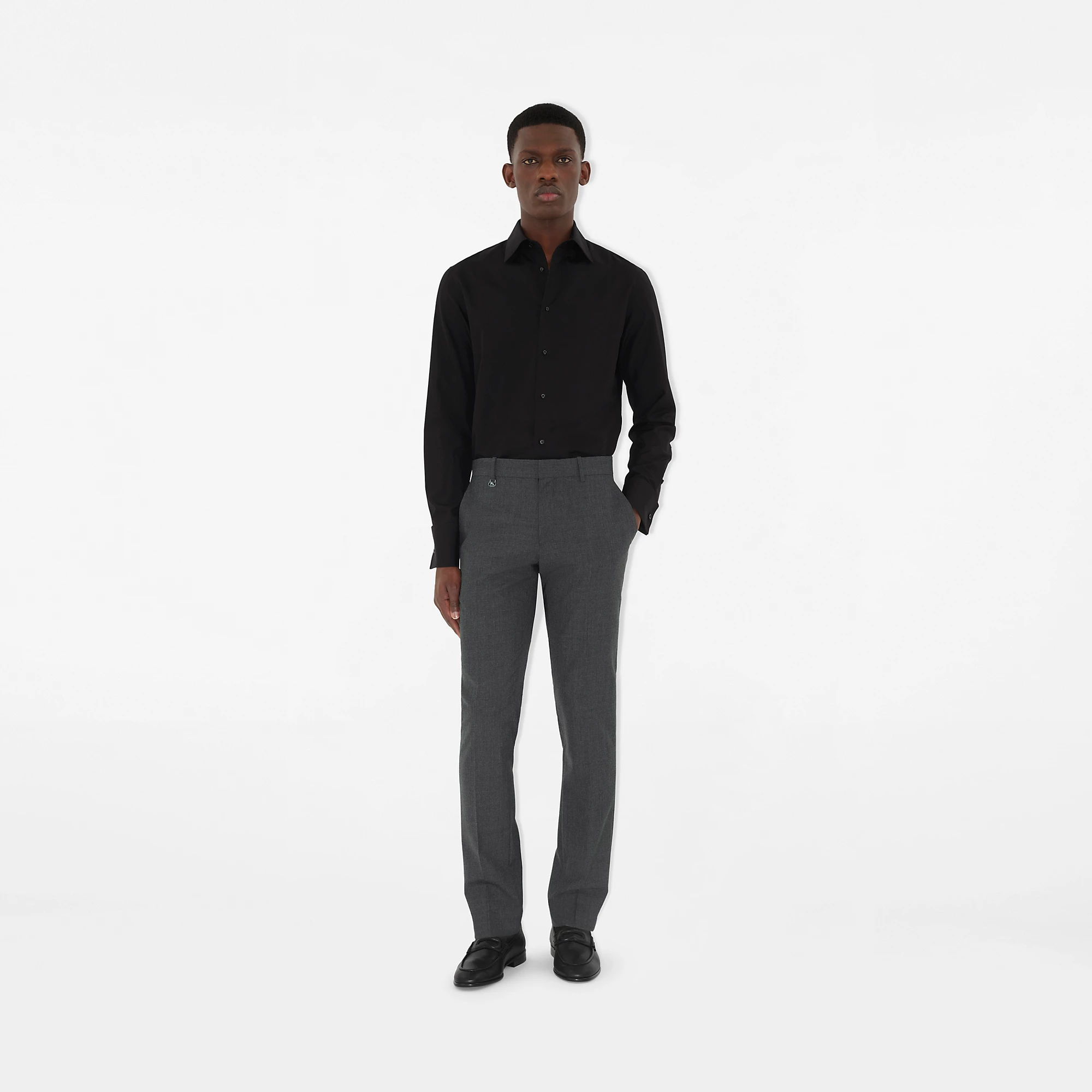 Wool Tailored Trousers