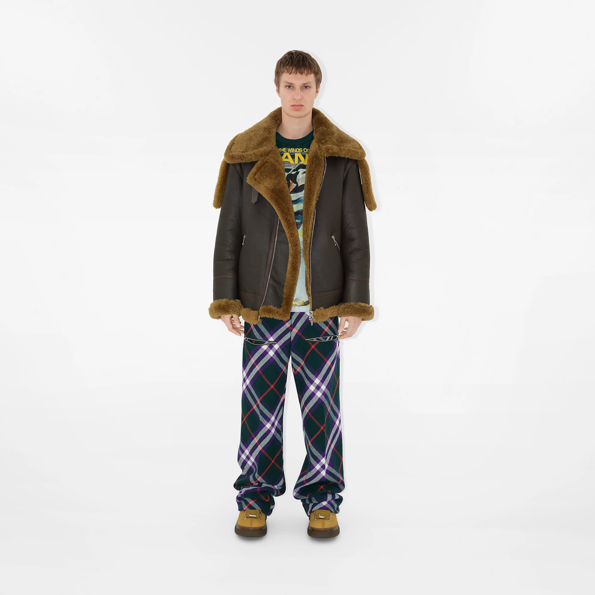Shearling Aviator Jacket
