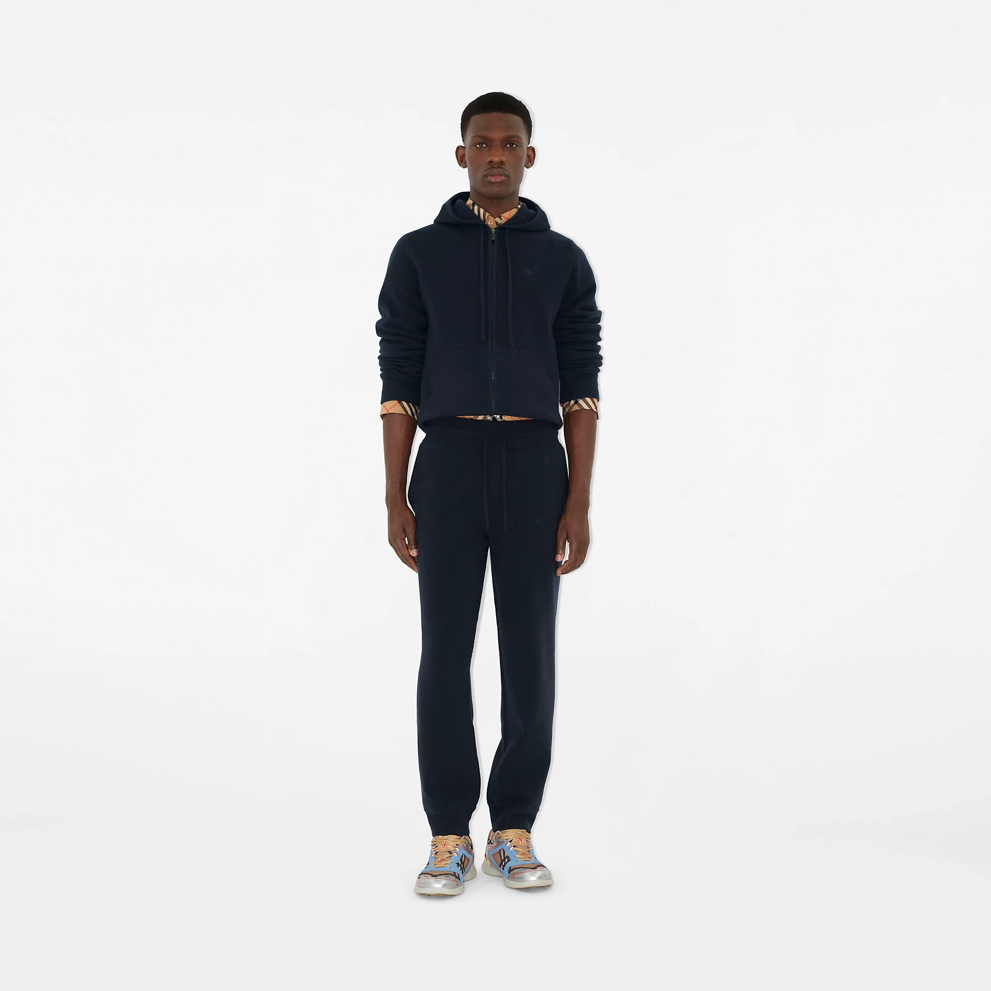 Cashmere Blend Jogging Pants