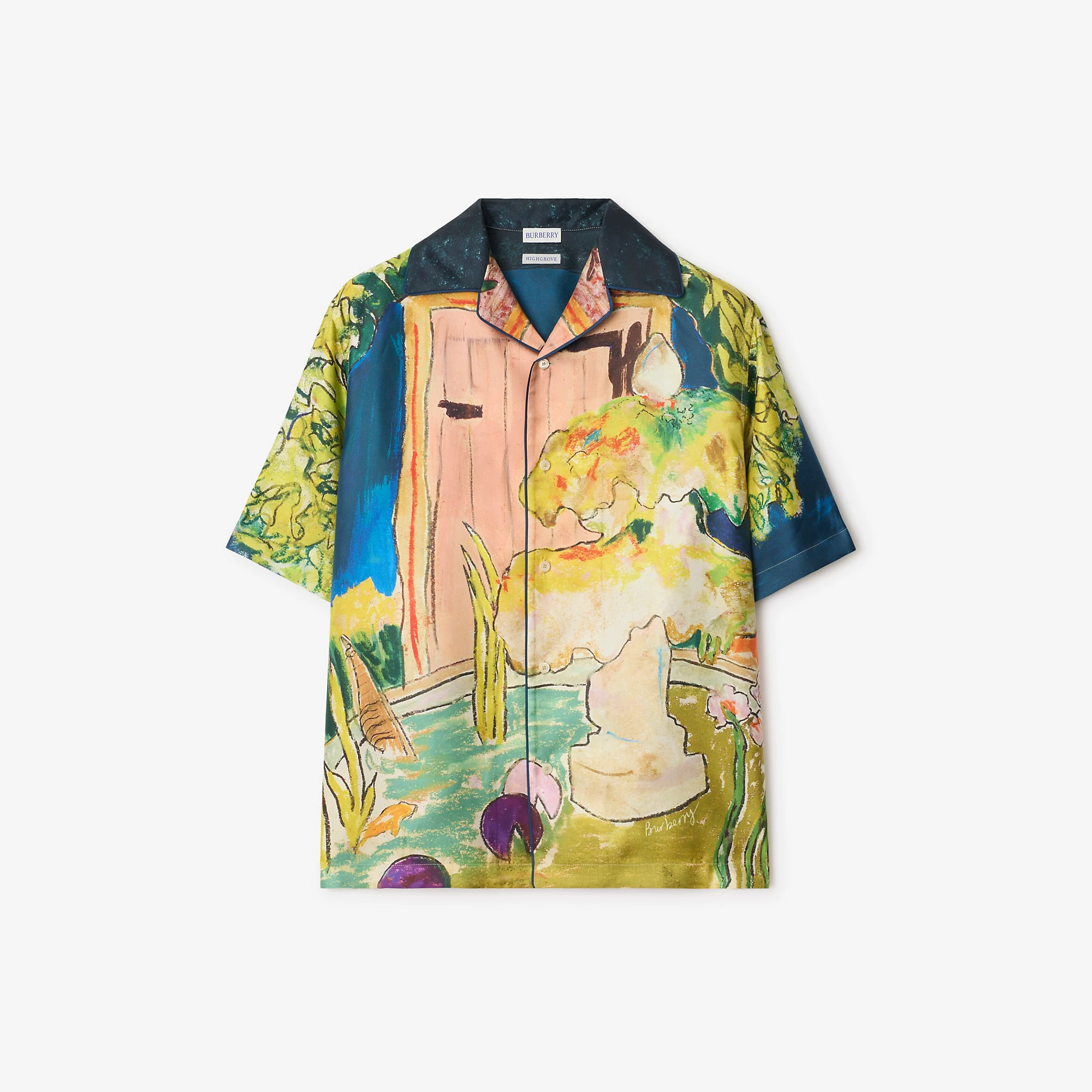 Highgrove Fountain Silk Shirt