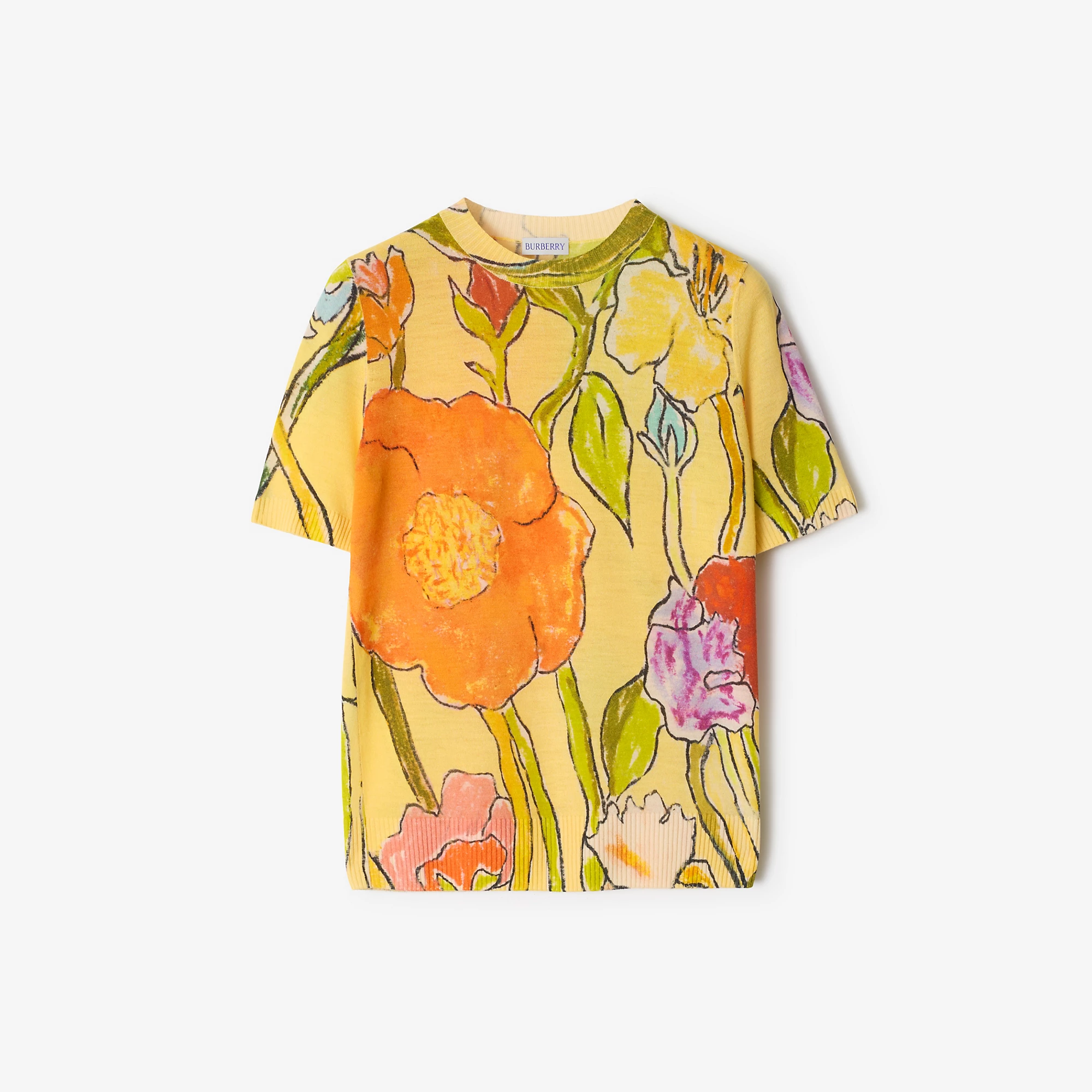 Highgrove Cascading Flowers Wool Top