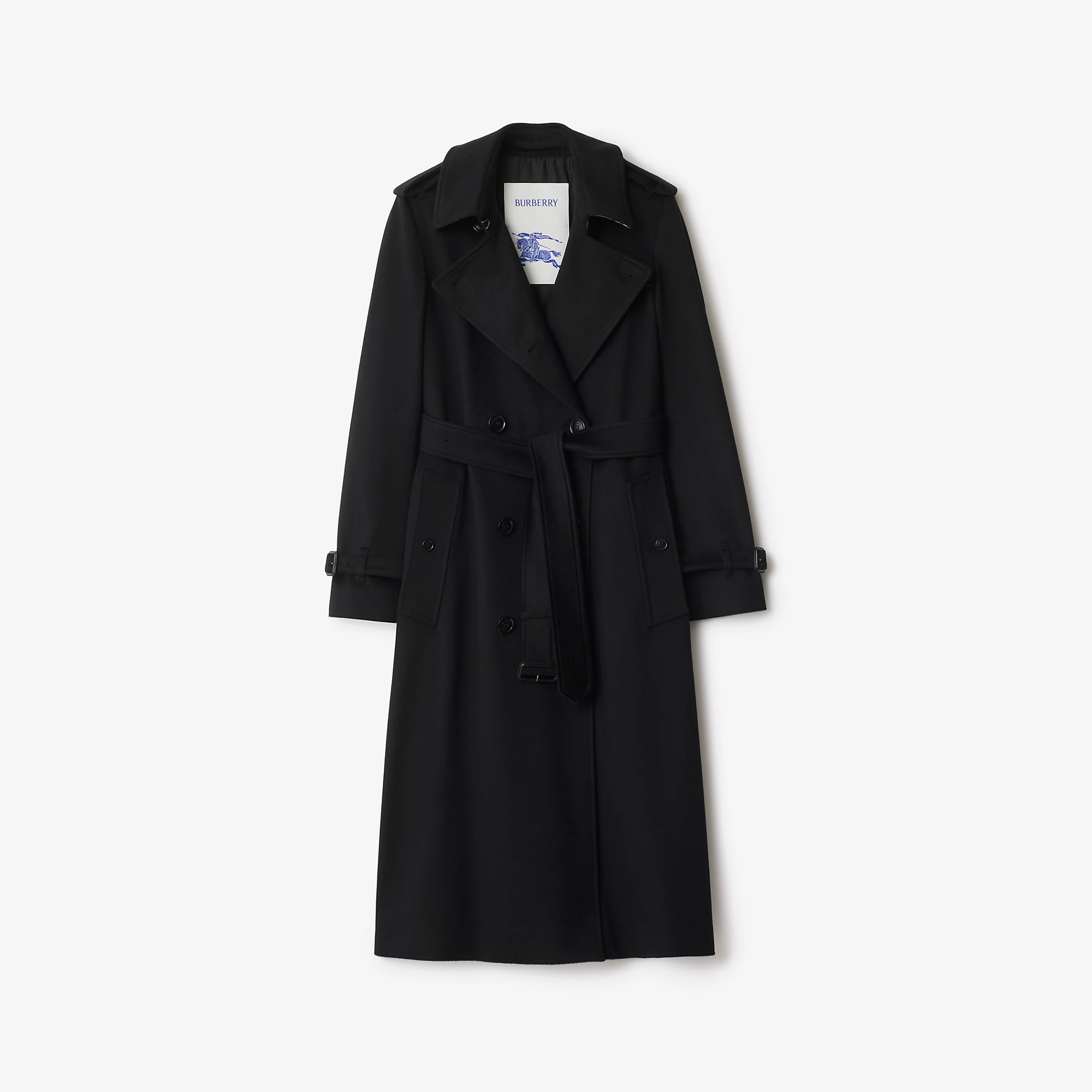 Long Cashmere Kensington Trench Coat