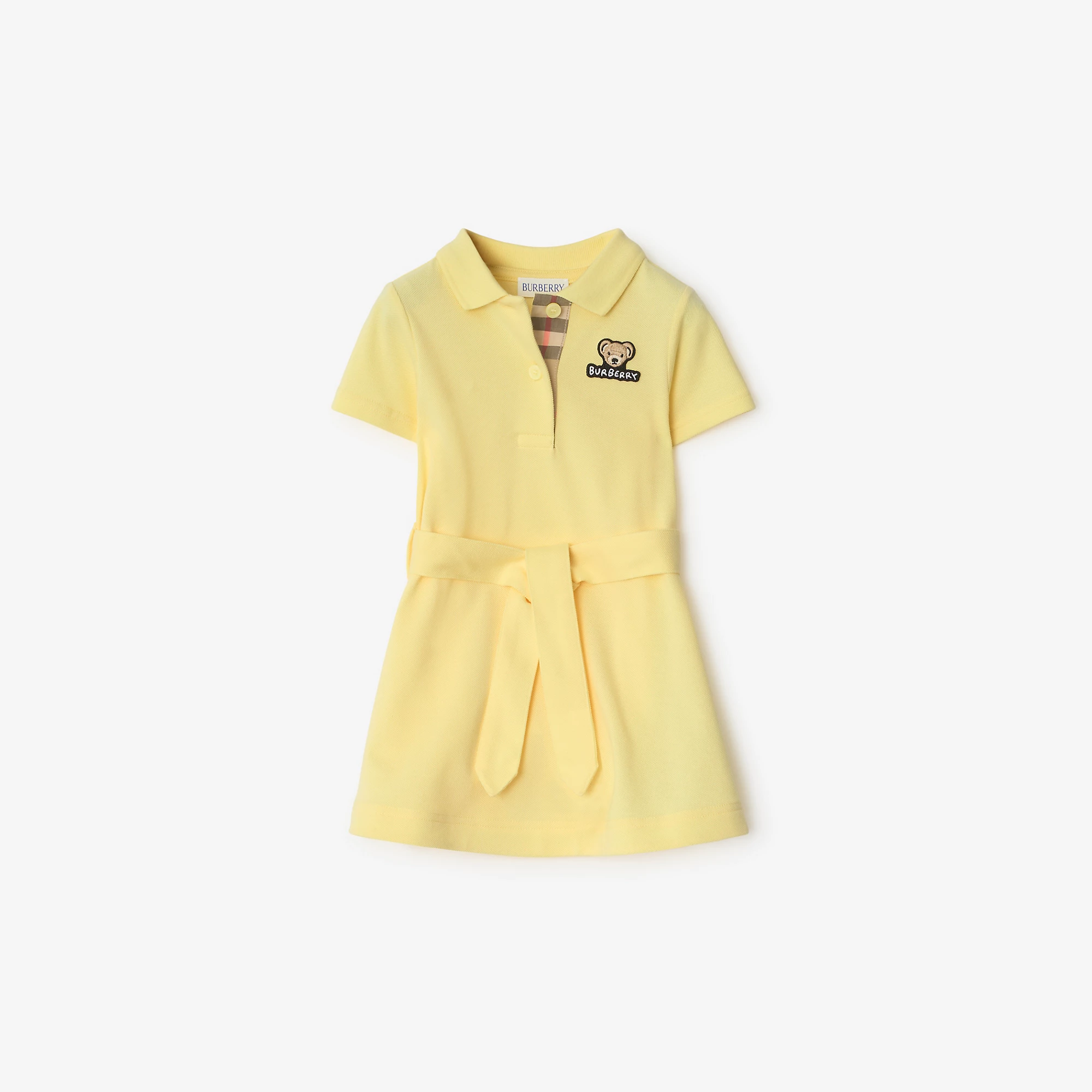 Cotton Polo Shirt Dress