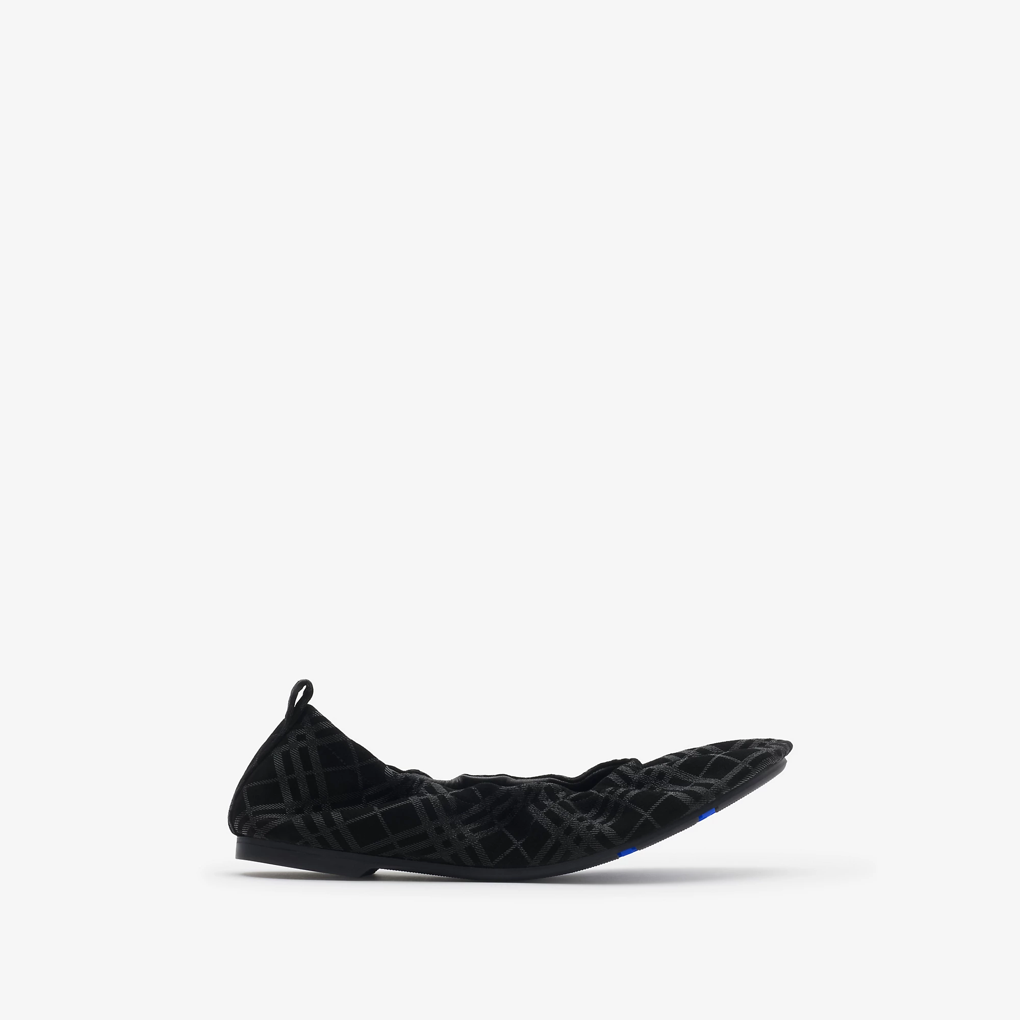 Check Suede Baby Ballerinasâ