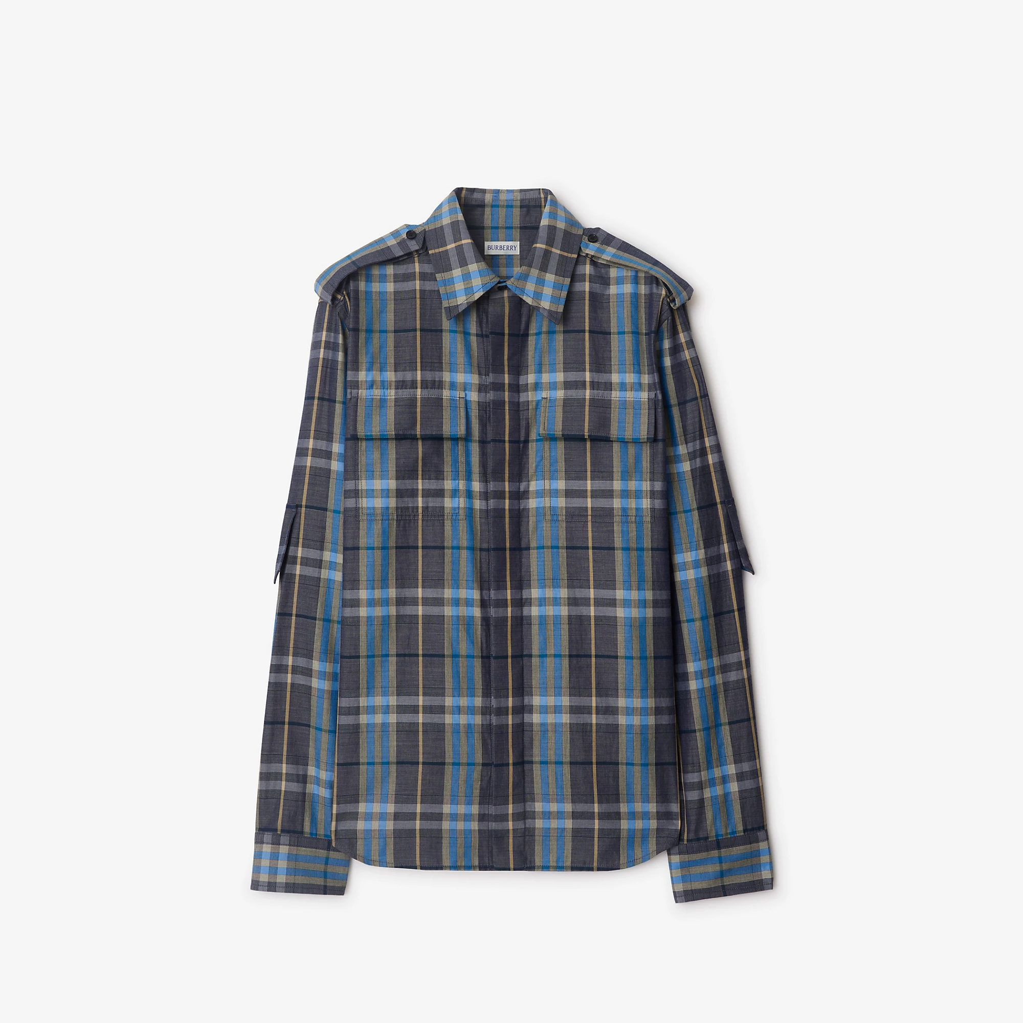Regular Fit Check Cotton Shirt